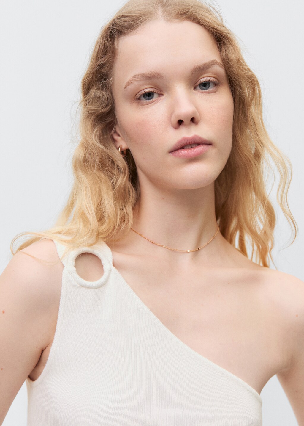 Knit asymmetric top - Teen | MANGO USA Knit asymmetric top - Teen | MANGO USA