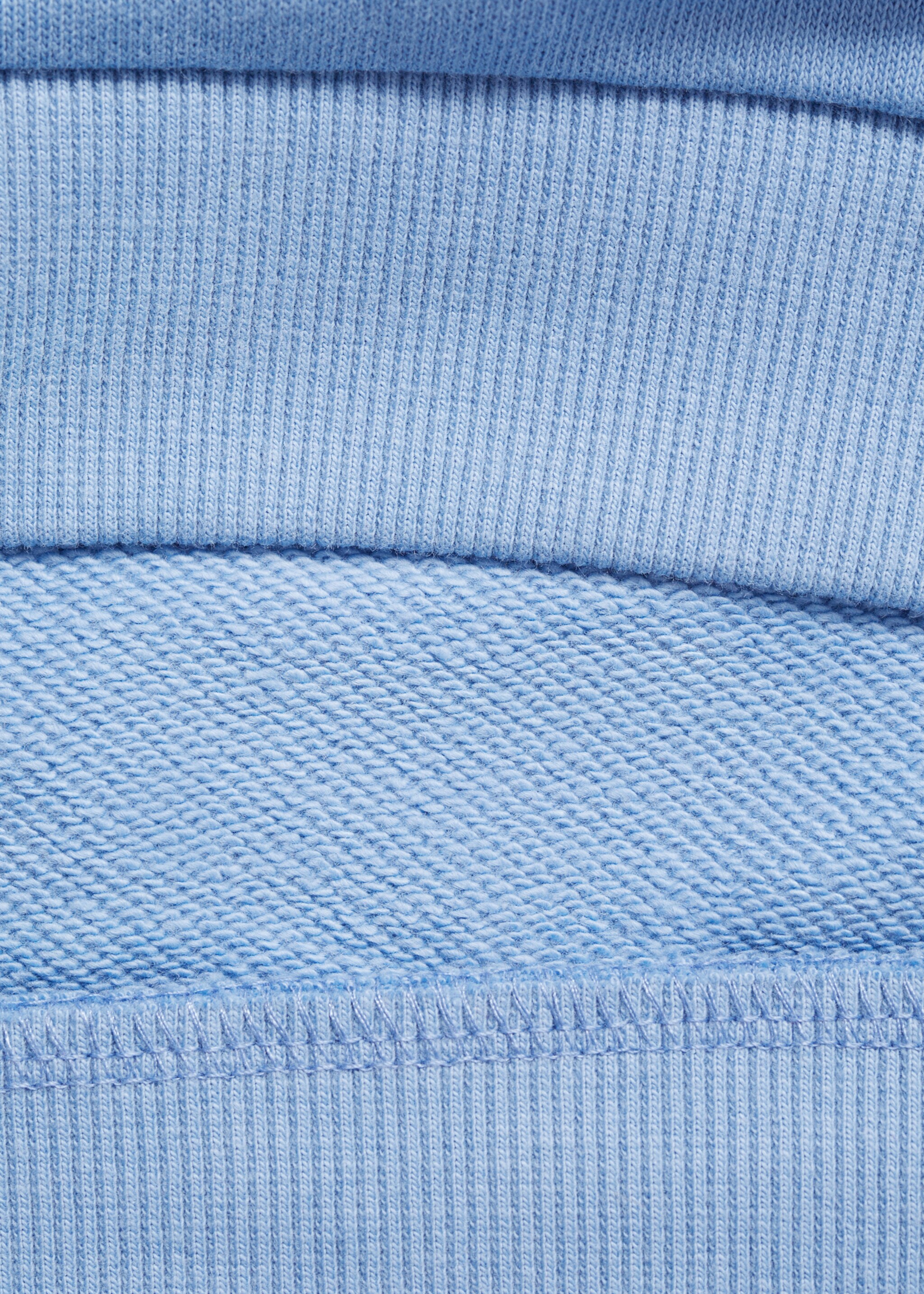 Polo sweatshirt with embroidery detail - Details of the article 0