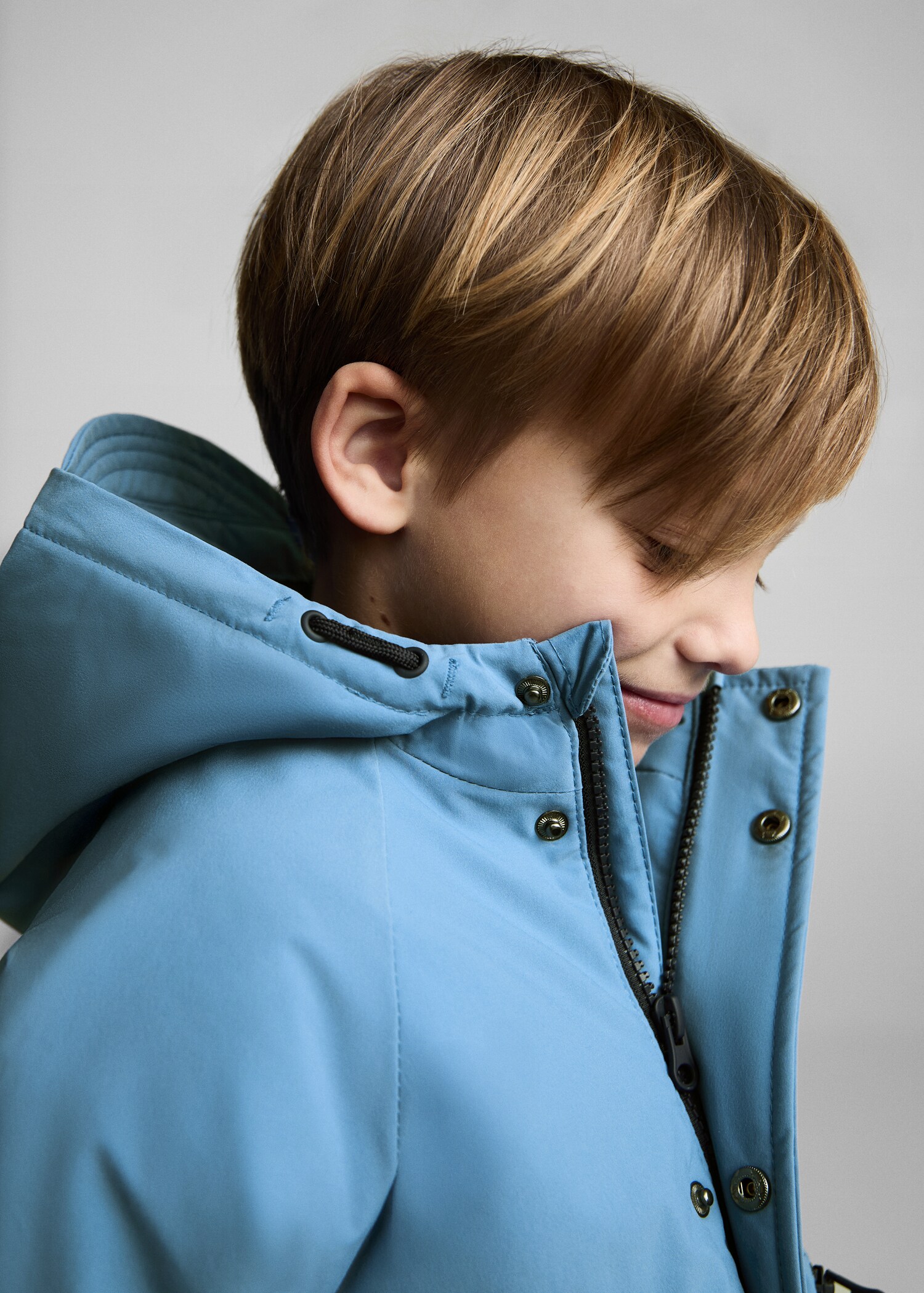 Quilted lining waterproof parka - Details of the article 1