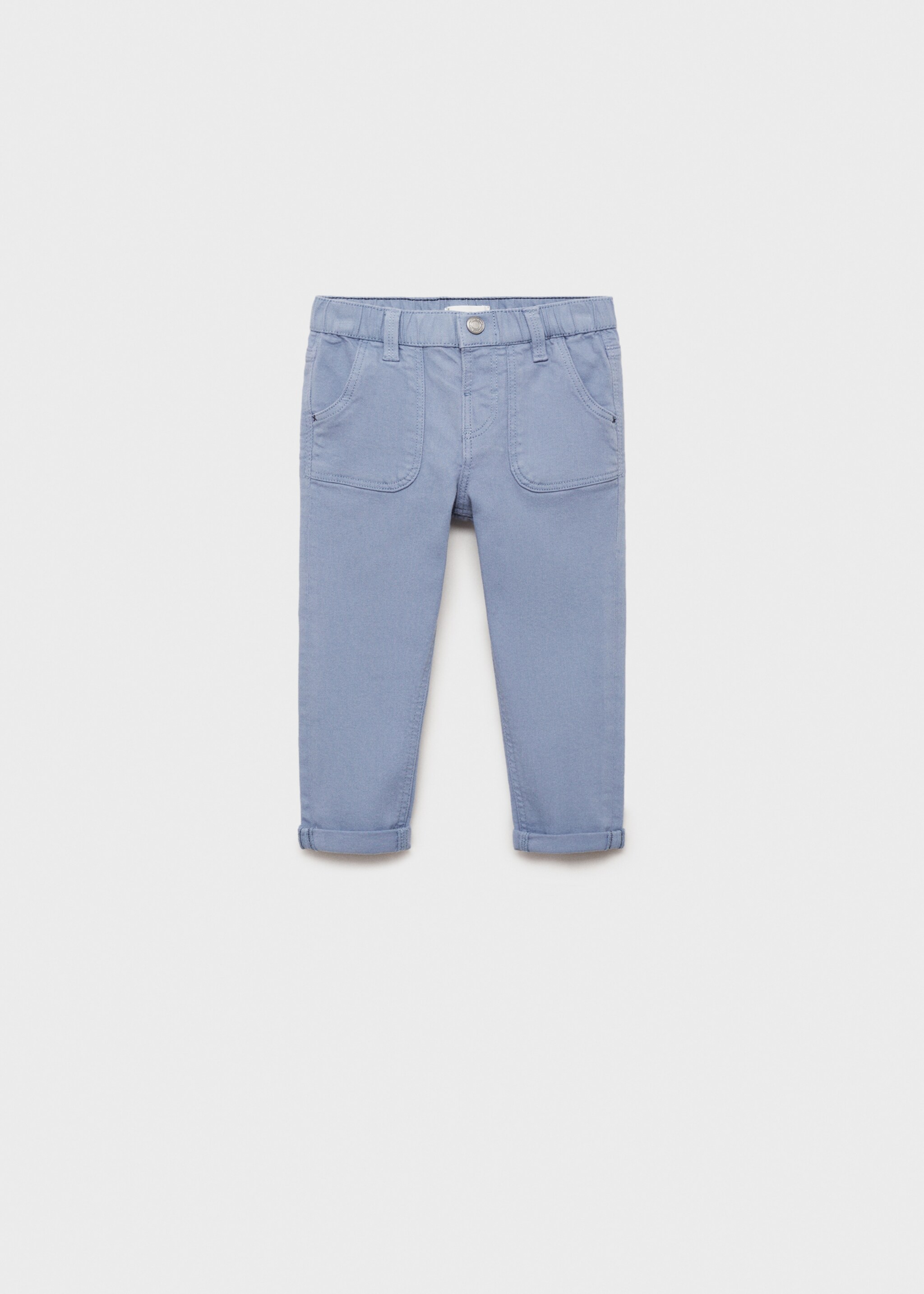 Skinny cotton trousers - Article without model