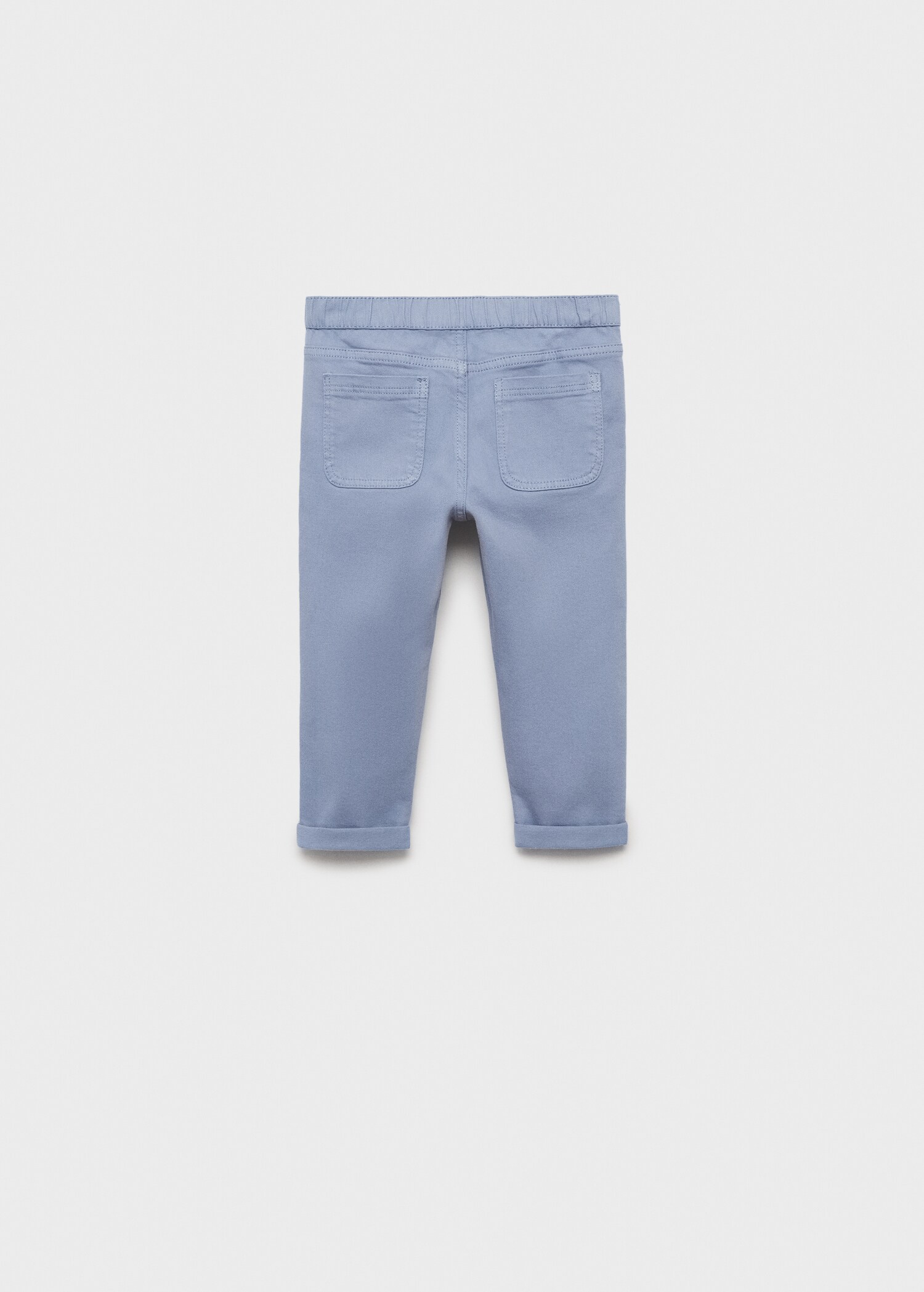 Skinny cotton pants - Reverse of the article