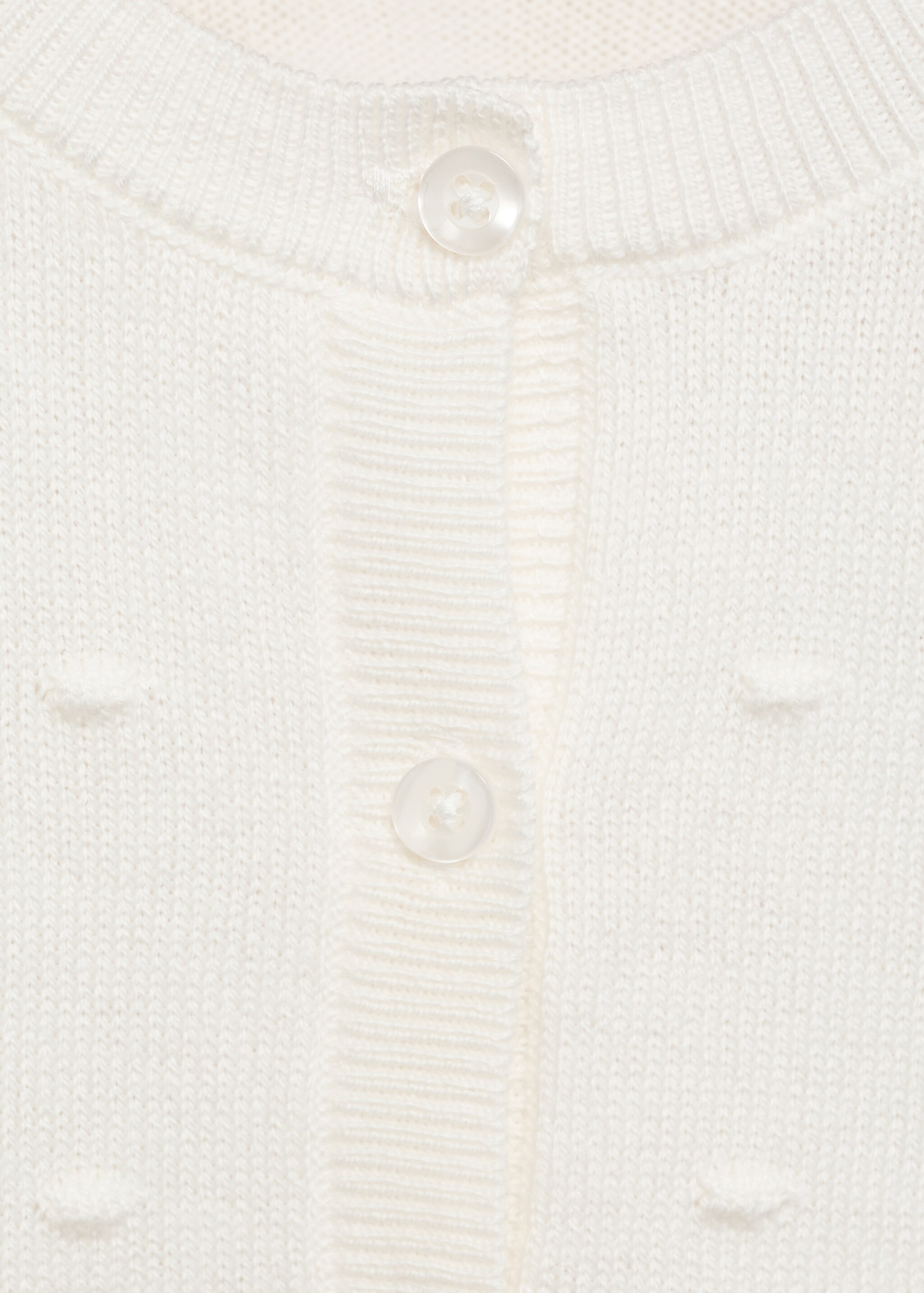 Embroidered knit cardigan - Details of the article 8