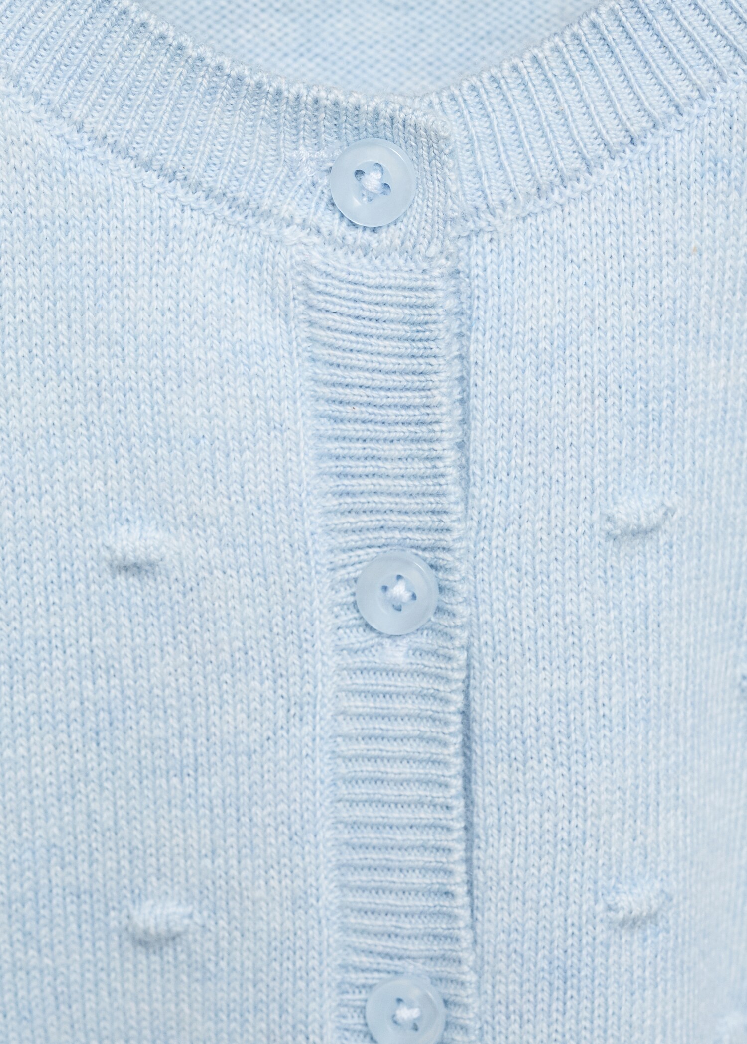 Embroidered knit cardigan - Details of the article 8