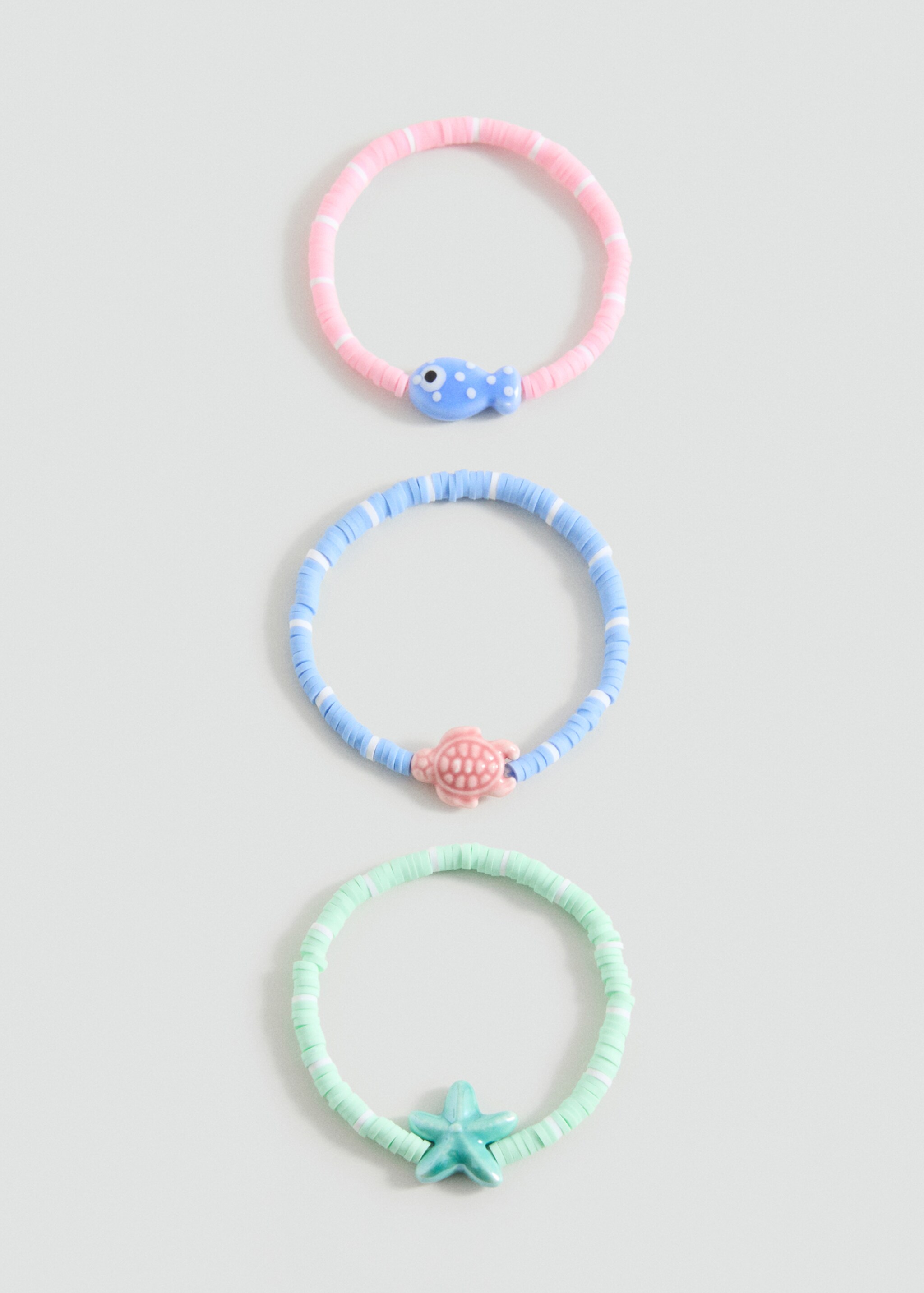 Conjunto de 3 pulseiras combinadas - Artigo sem modelo