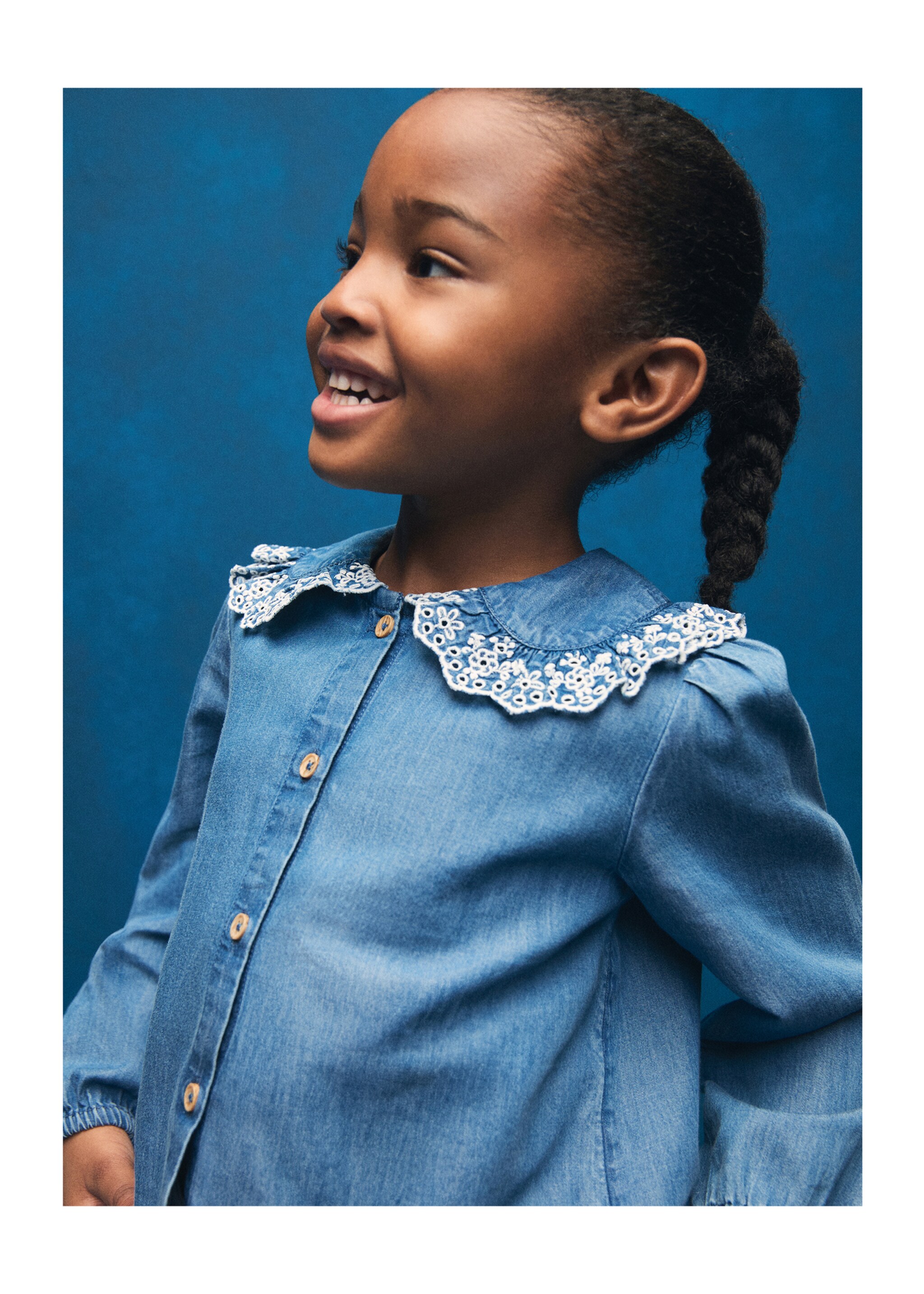 Denim cotton shirt - Details of the article 5