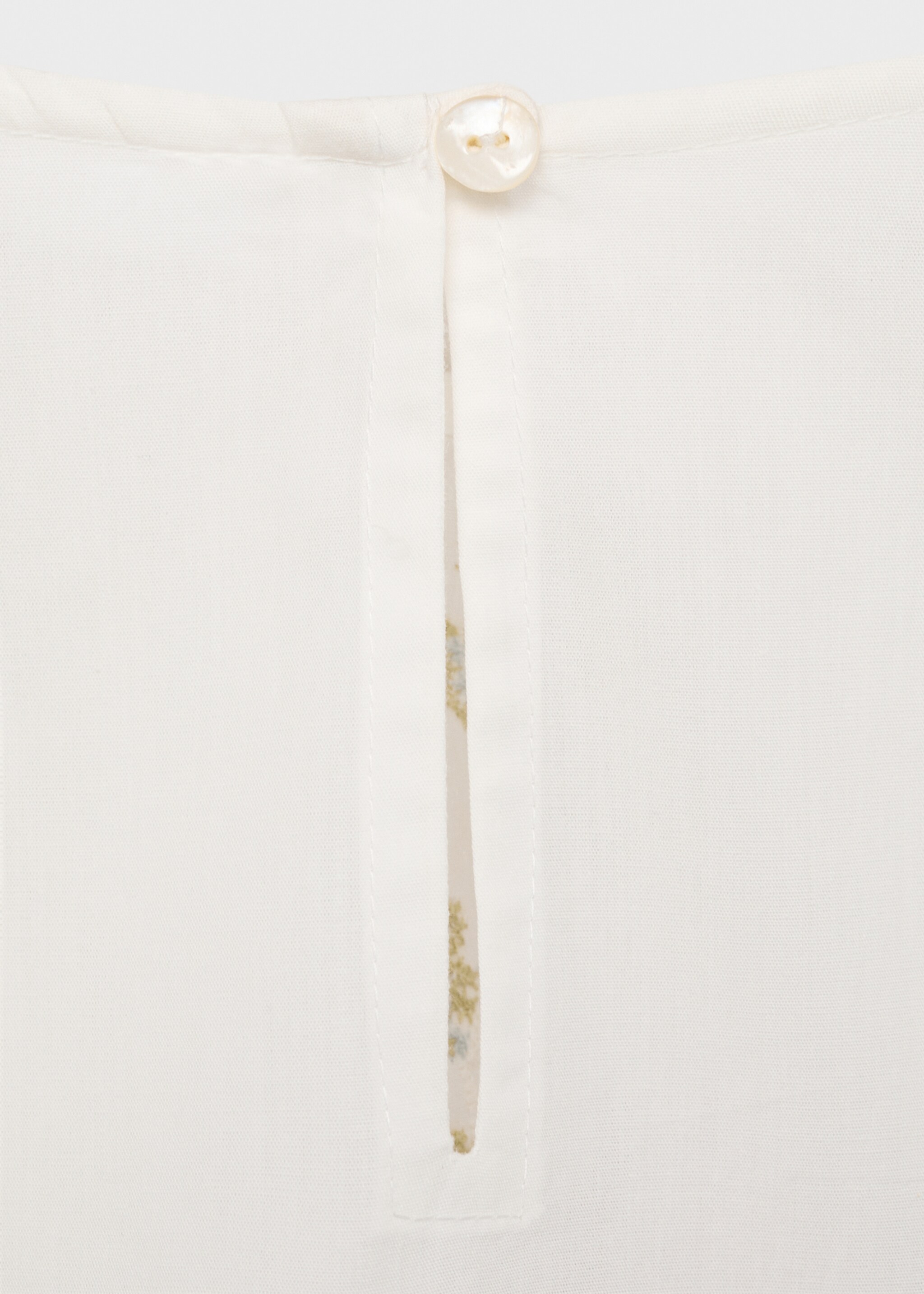 Floral embroidered blouse - Details of the article 0