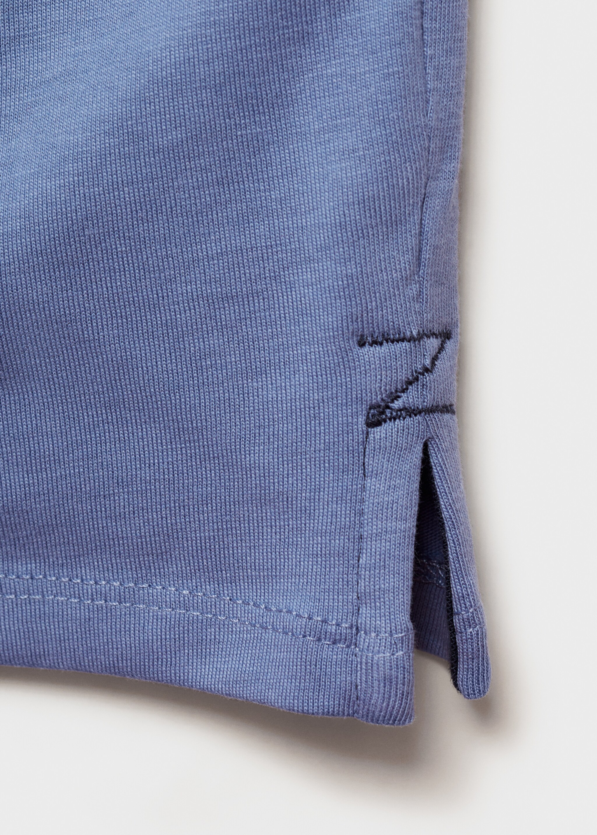Baumwoll-T-Shirt mit aufgedruckter Zeichnung - Detail des Artikels 0