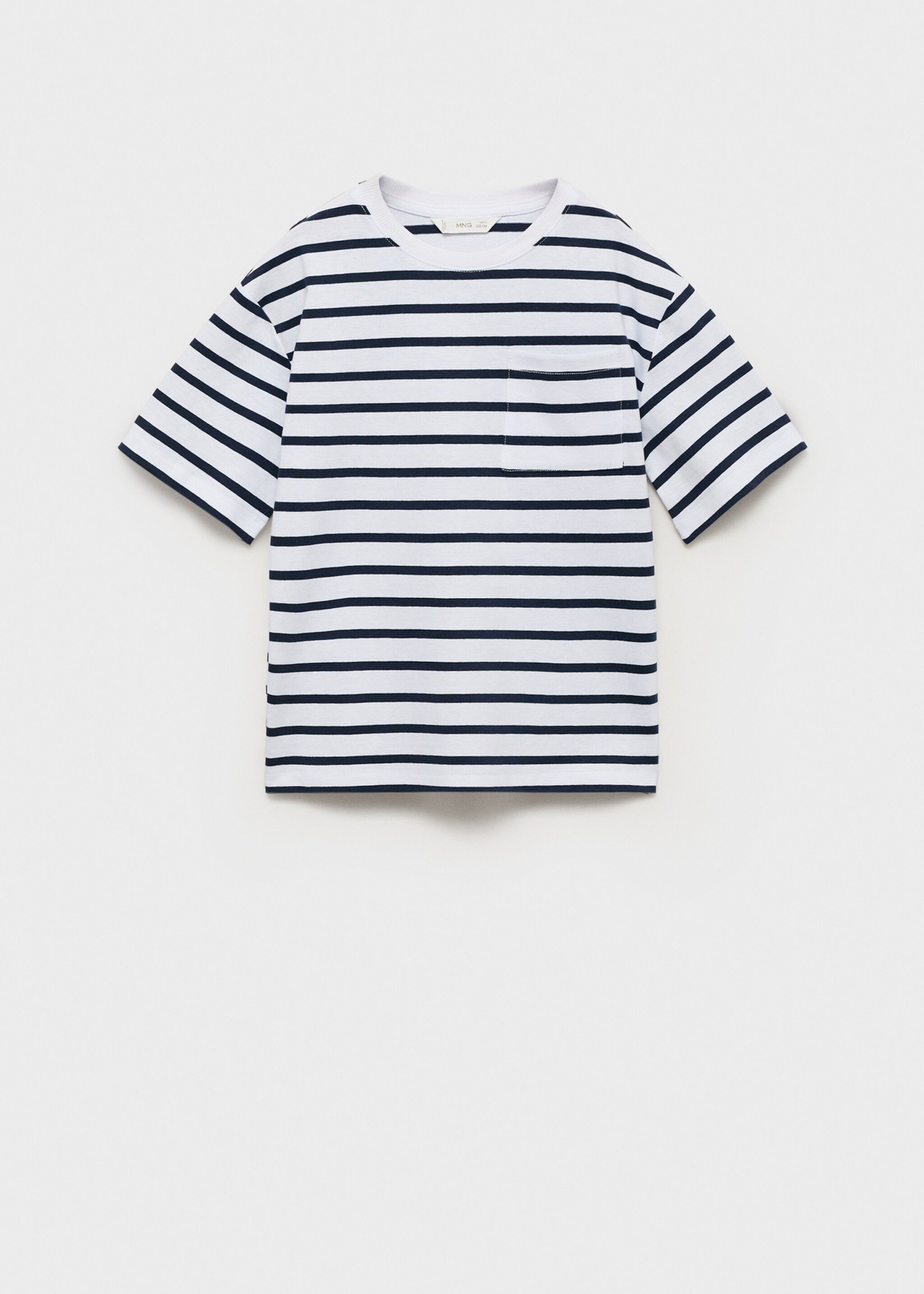 Striped cotton T-shirt - Article without model
