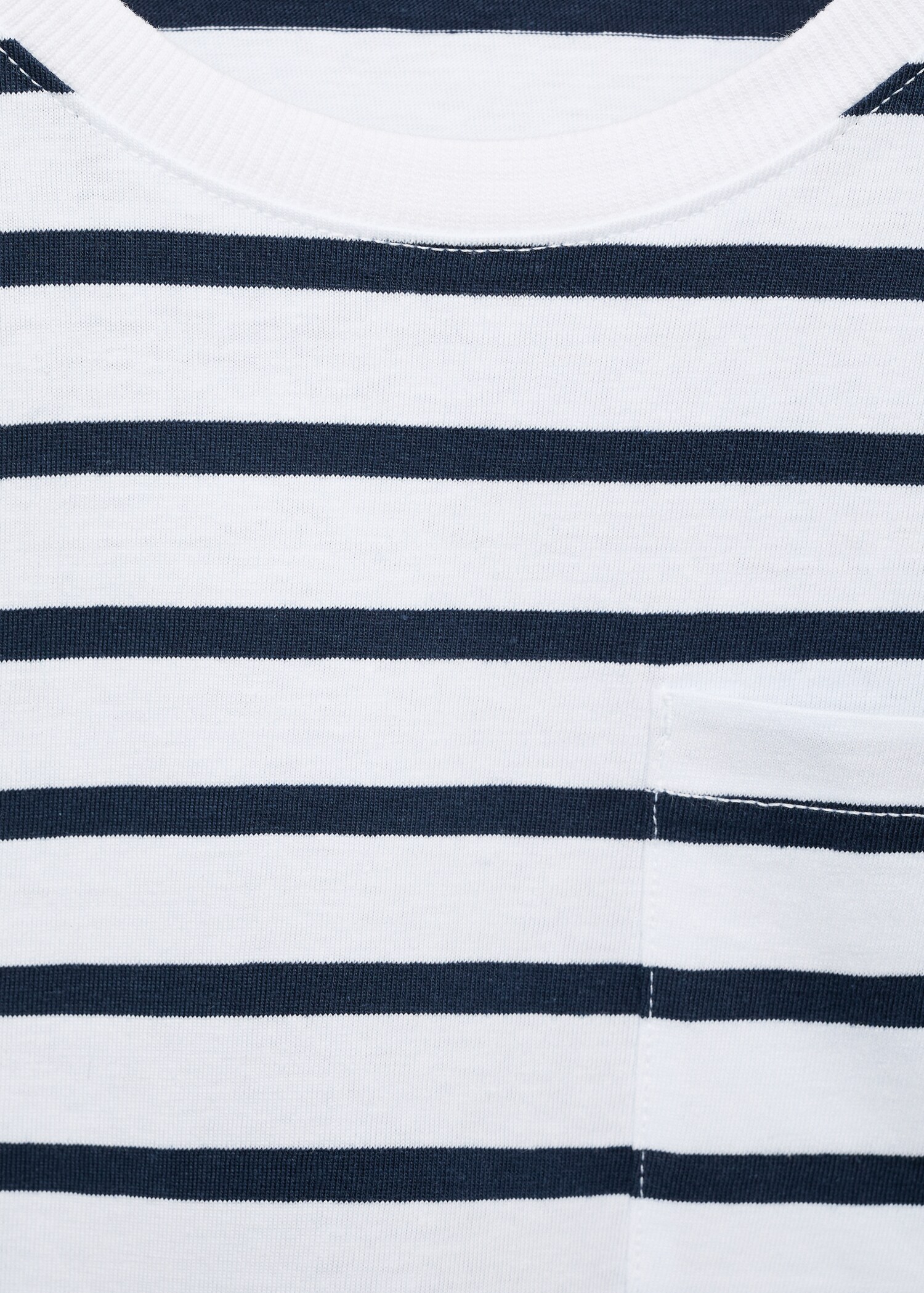 Striped cotton T-shirt - Details of the article 8