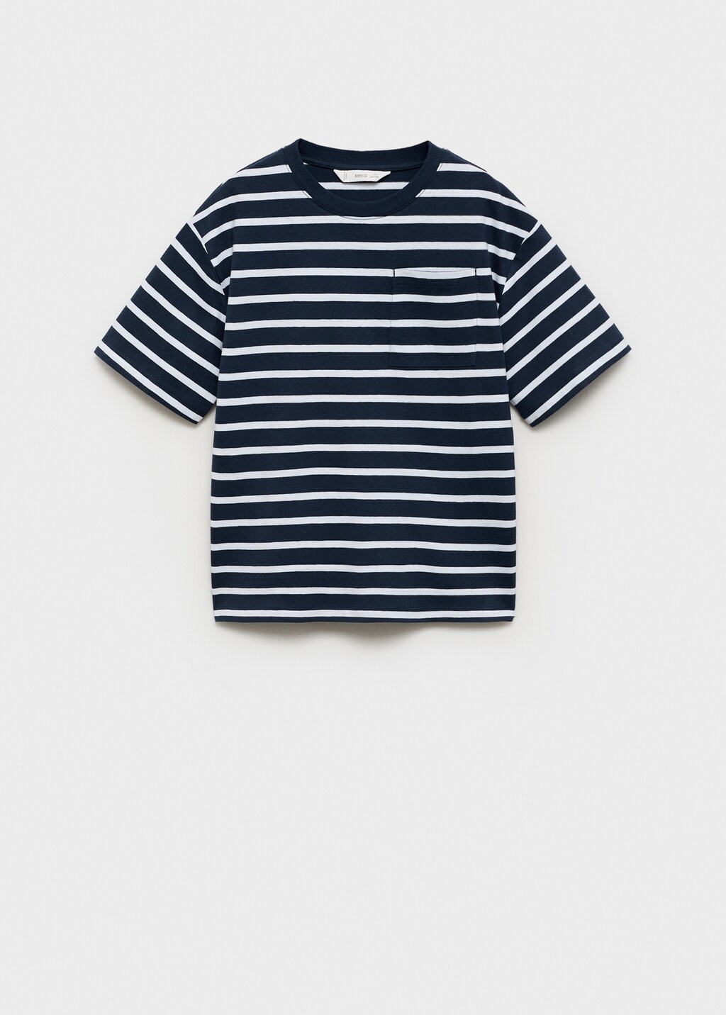 【SATIIIZ】Nemir Stripe Short Sleeve T-shirt Jay Stripe Short Sleeve Shirt - satiiiz