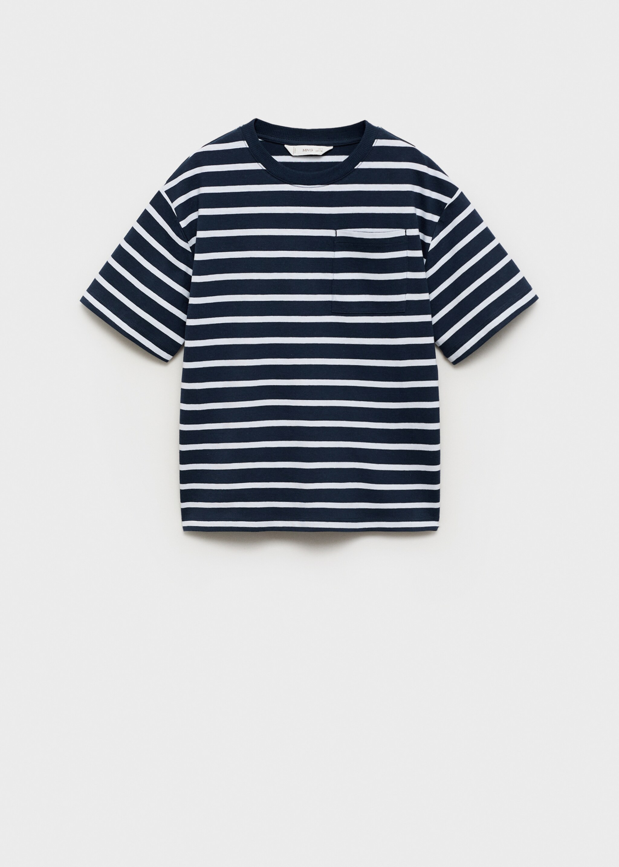 Striped cotton T-shirt - Article without model
