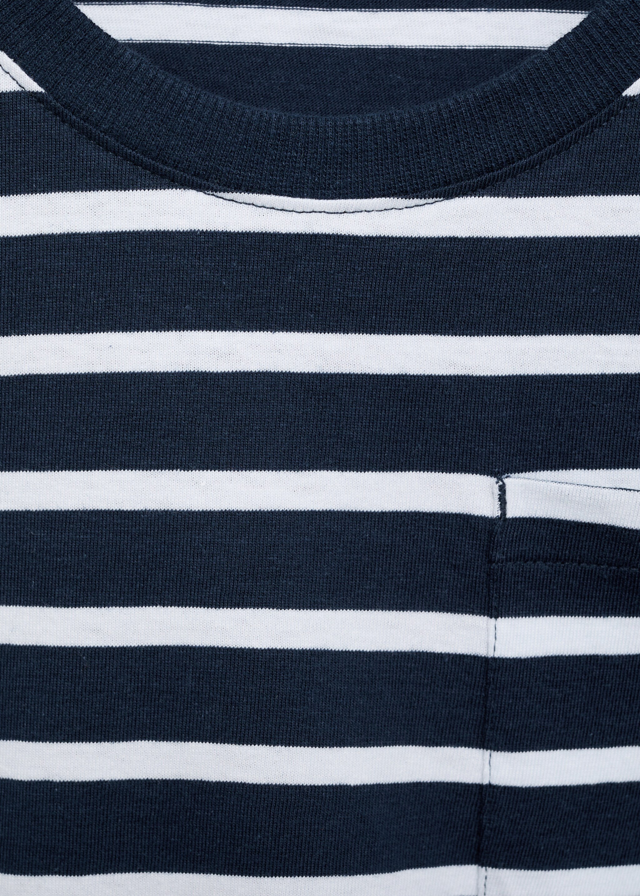 Striped cotton T-shirt - Details of the article 8