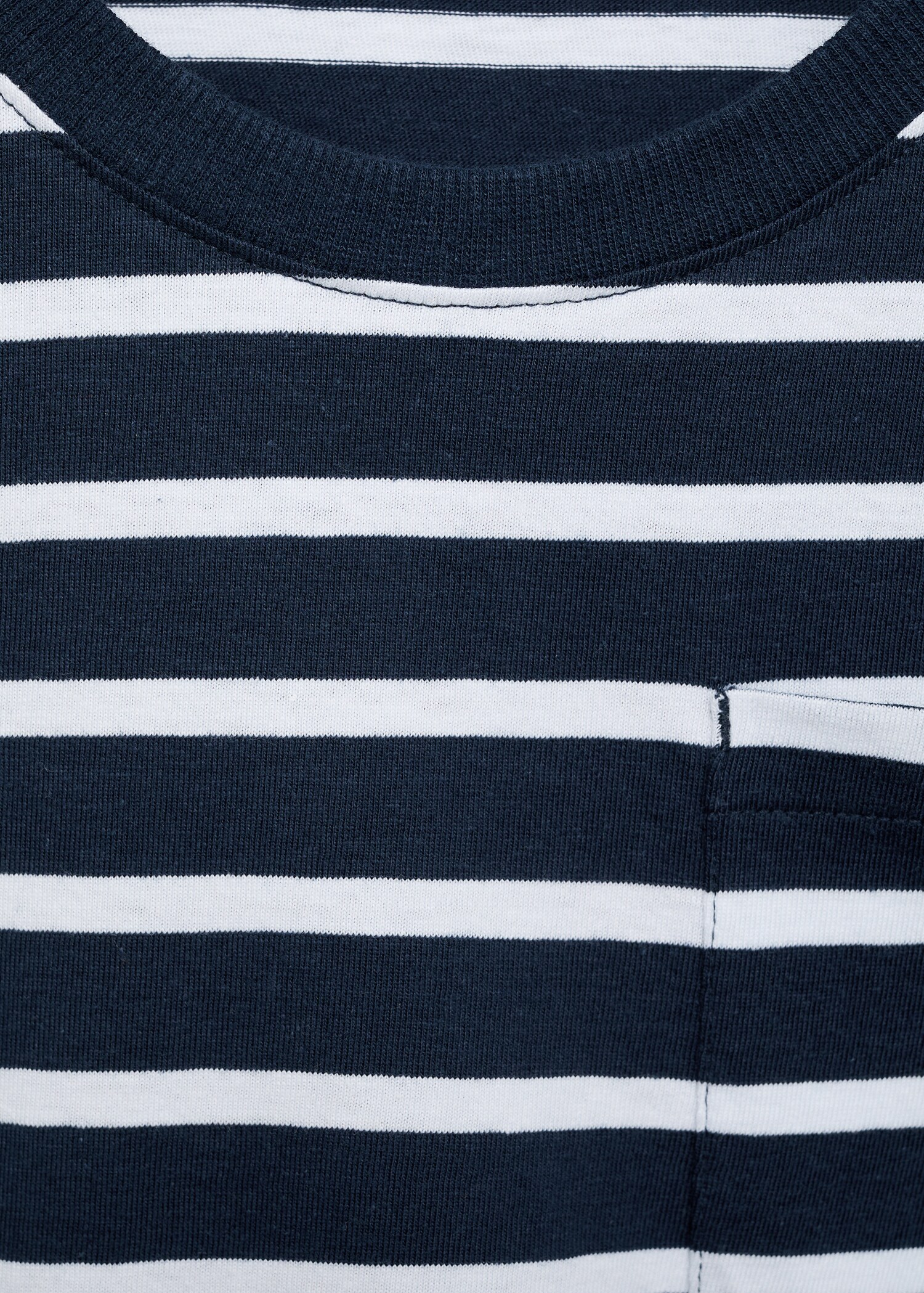 Striped cotton T-shirt - Details of the article 8