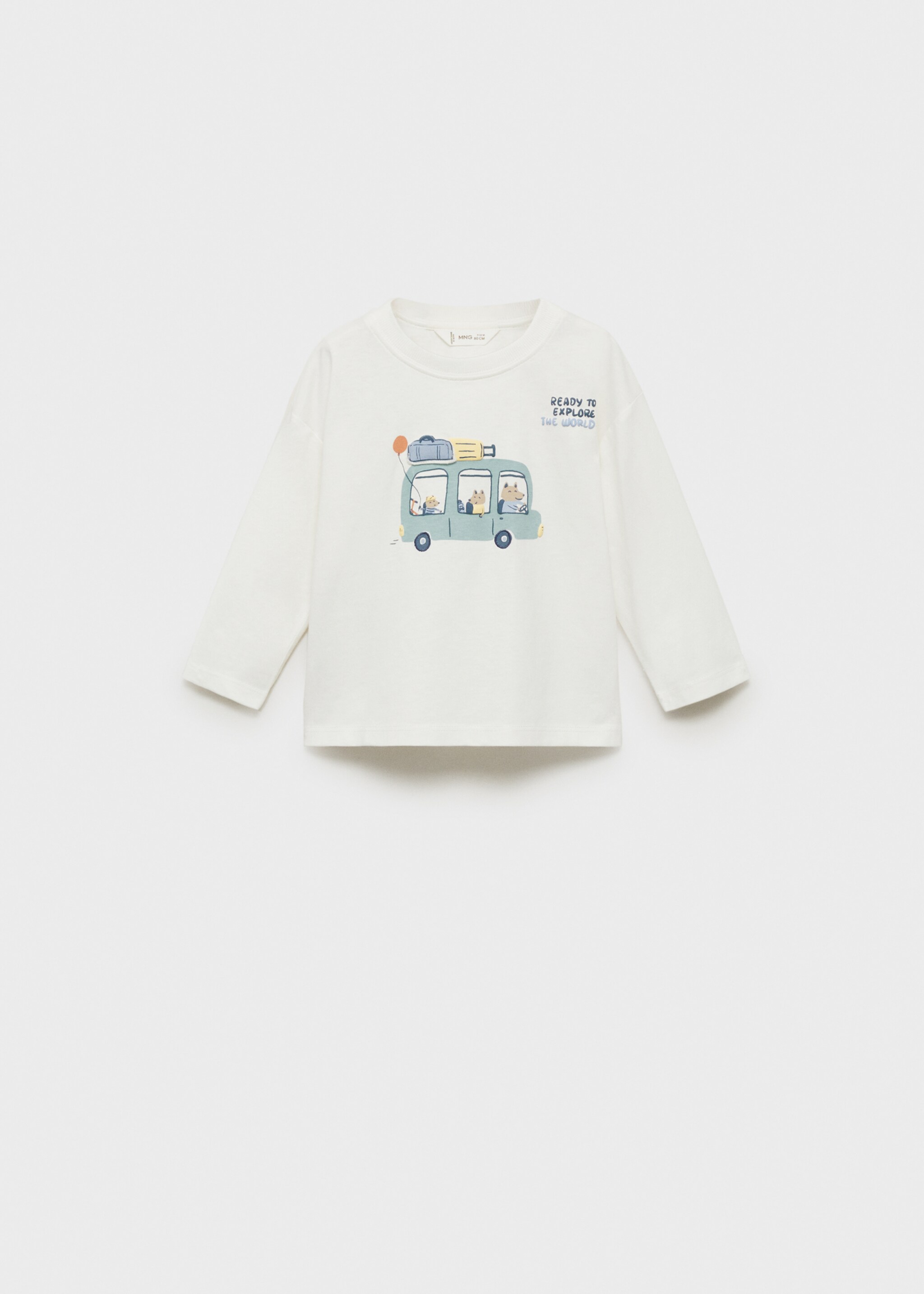 Camiseta algodón dibujo - Artículo sin modelo
