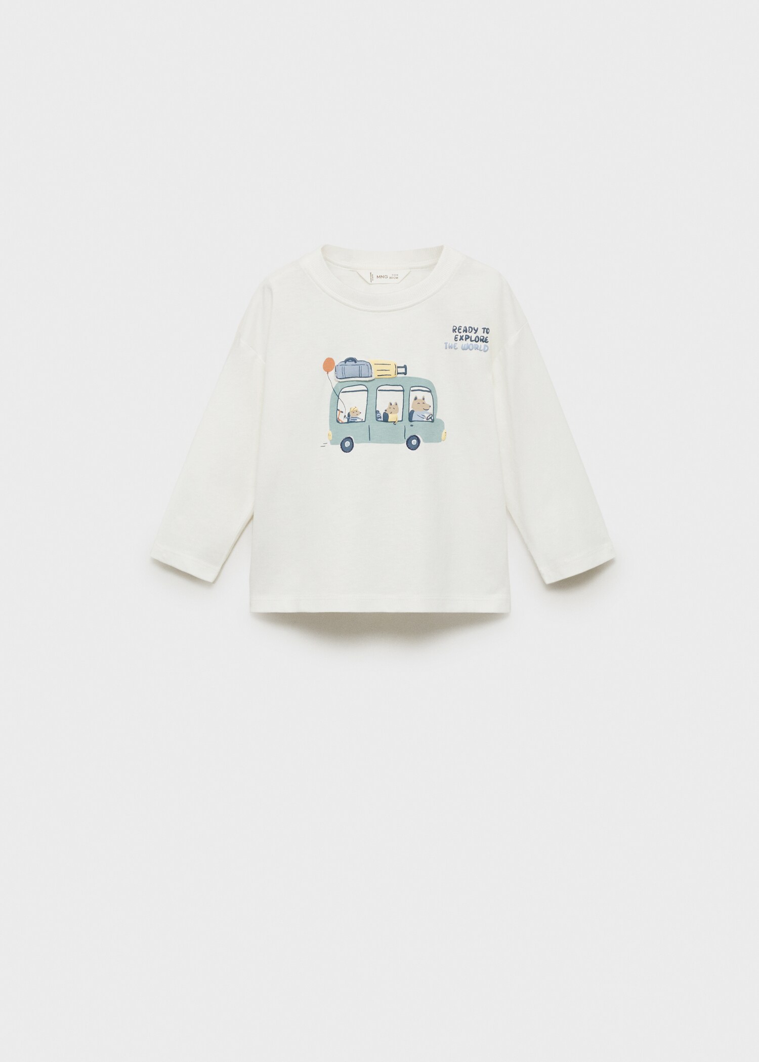 Cotton printed T-shirt - Article without model
