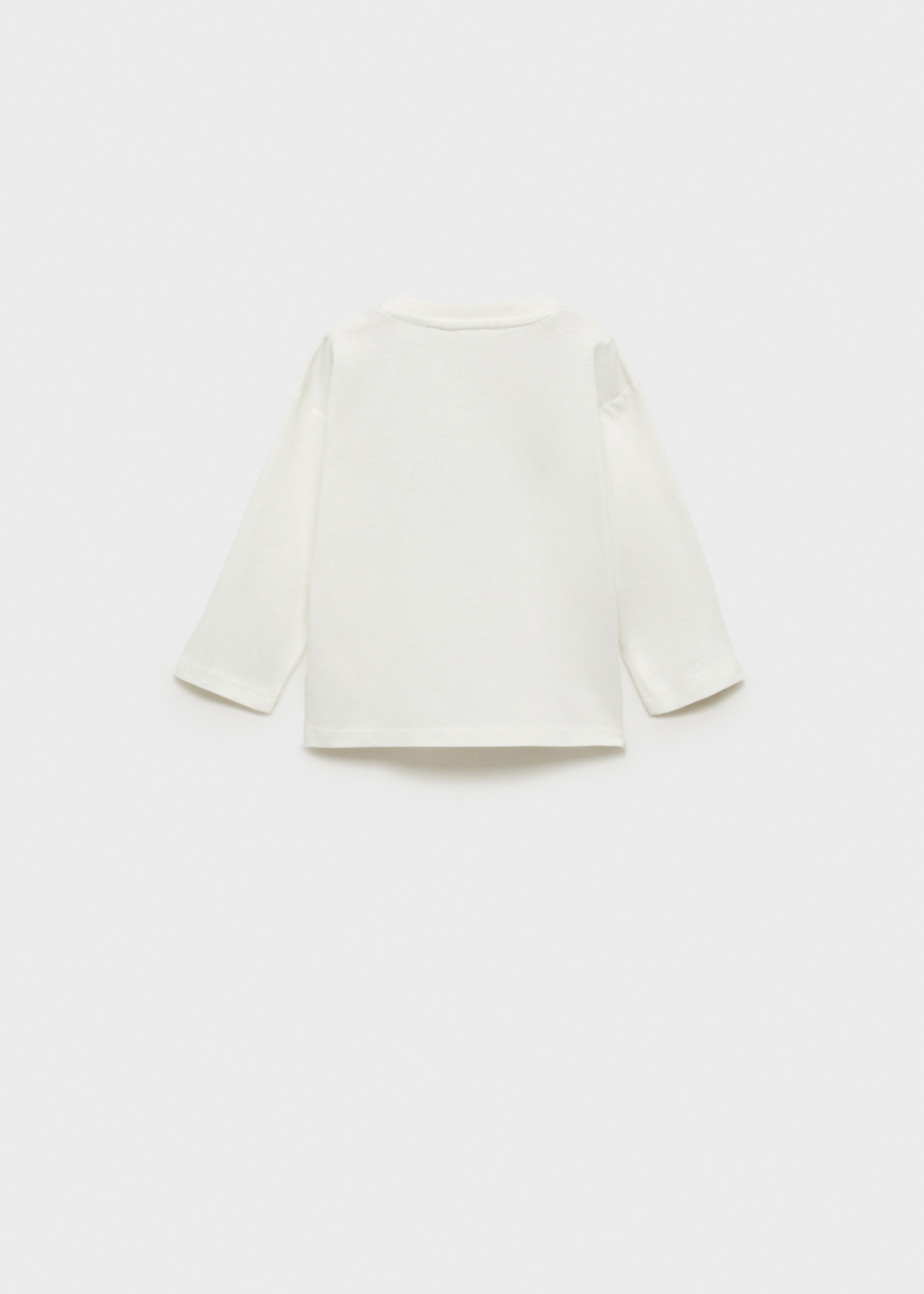 Camiseta algodón dibujo - Reverso del artículo