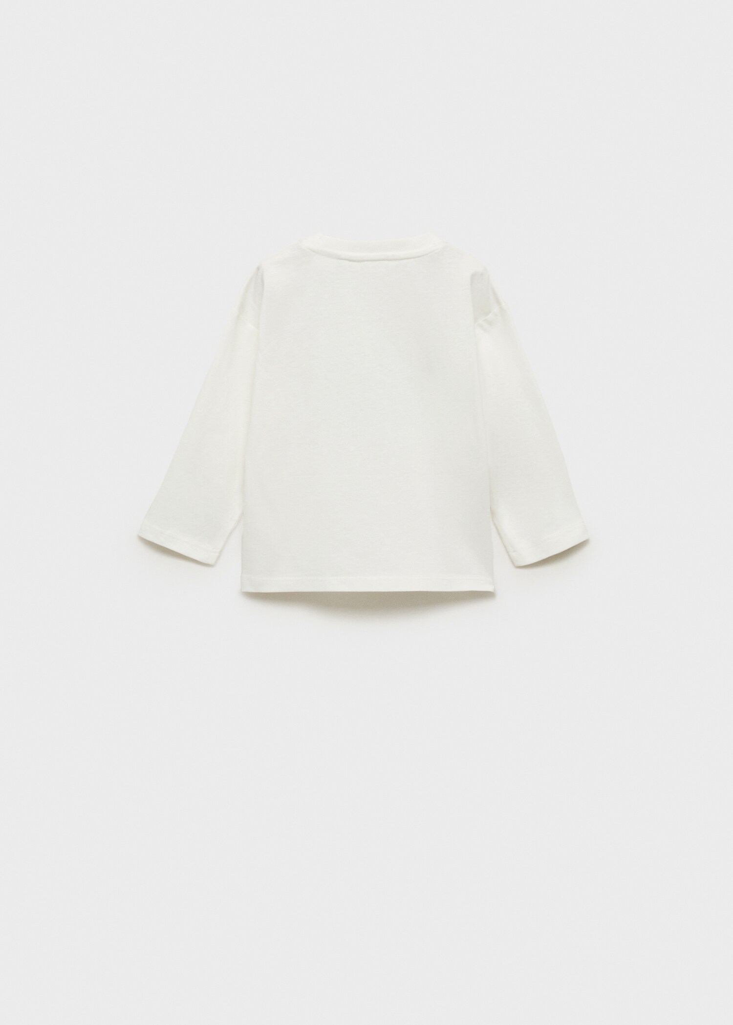Cotton printed T-shirt - Reverse of the article