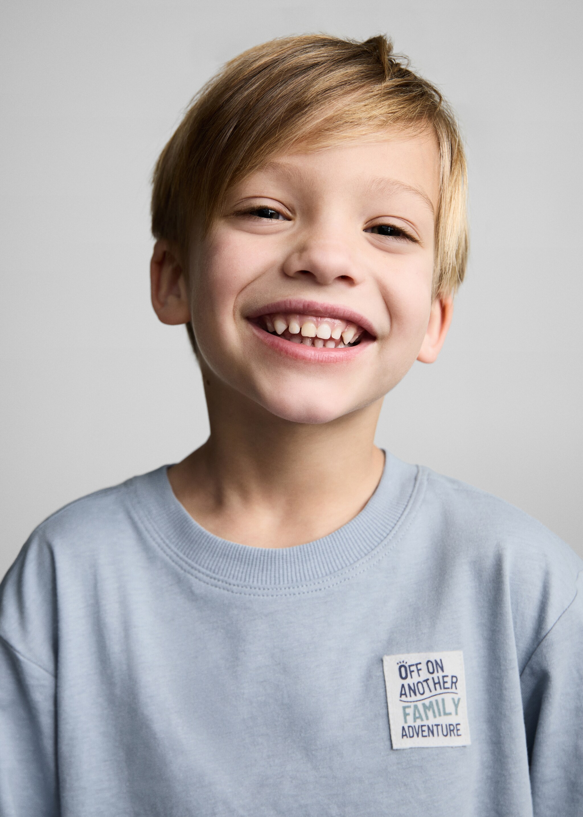 T-shirt en coton à dessin - Détail de l'article 1