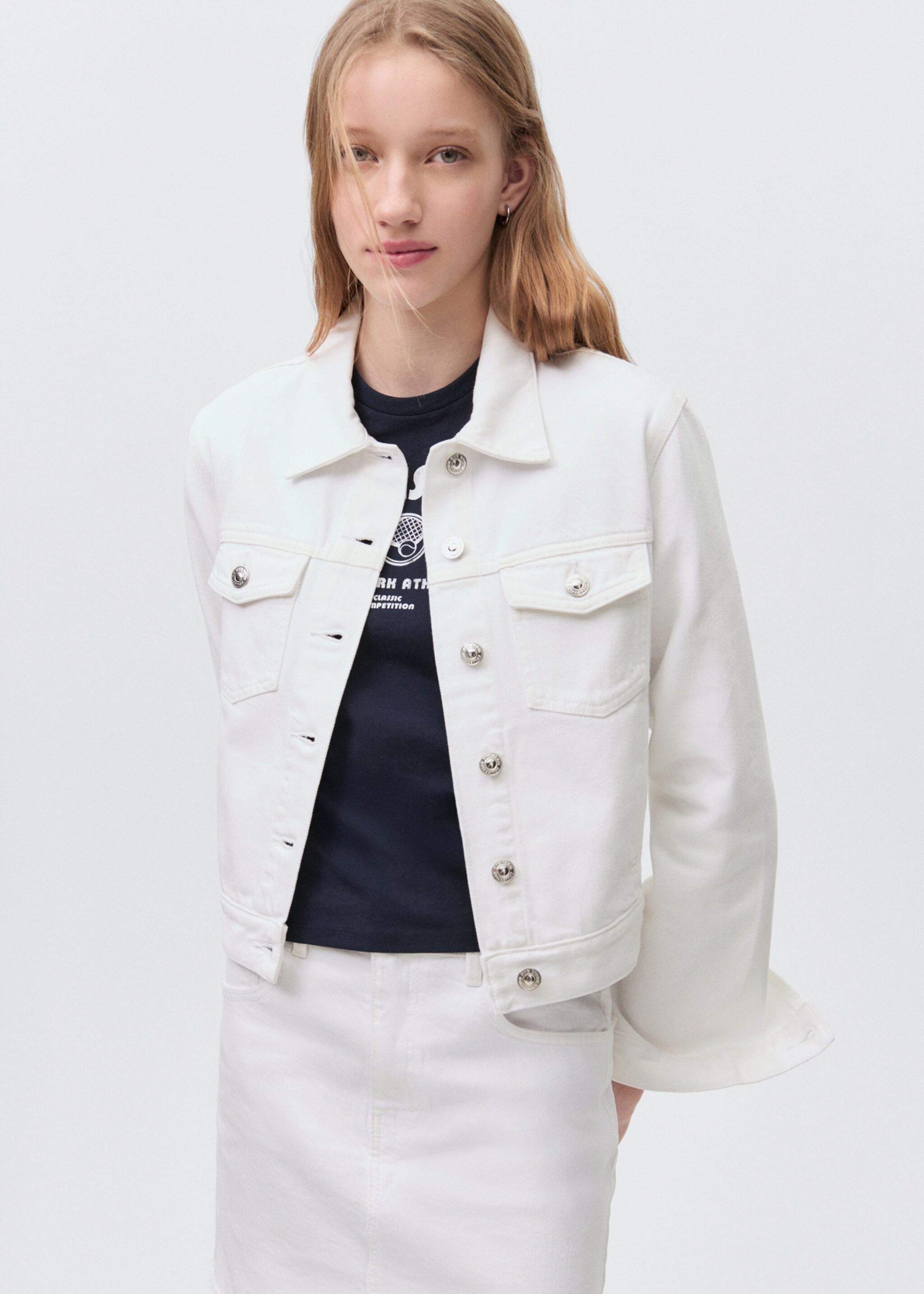 Blouson en jean - Plan moyen