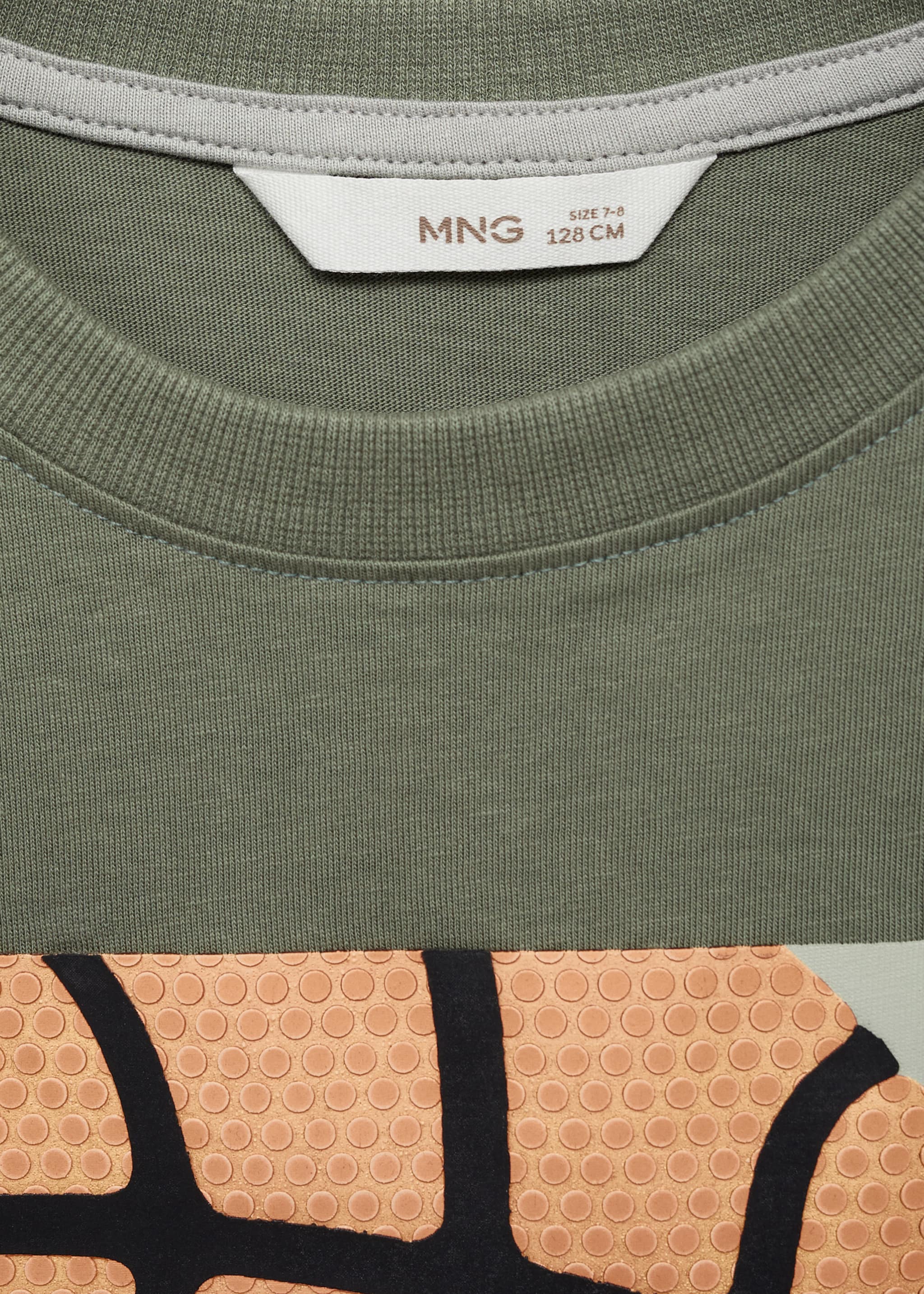 T-shirt algodão estampado - Pormenor do artigo 0