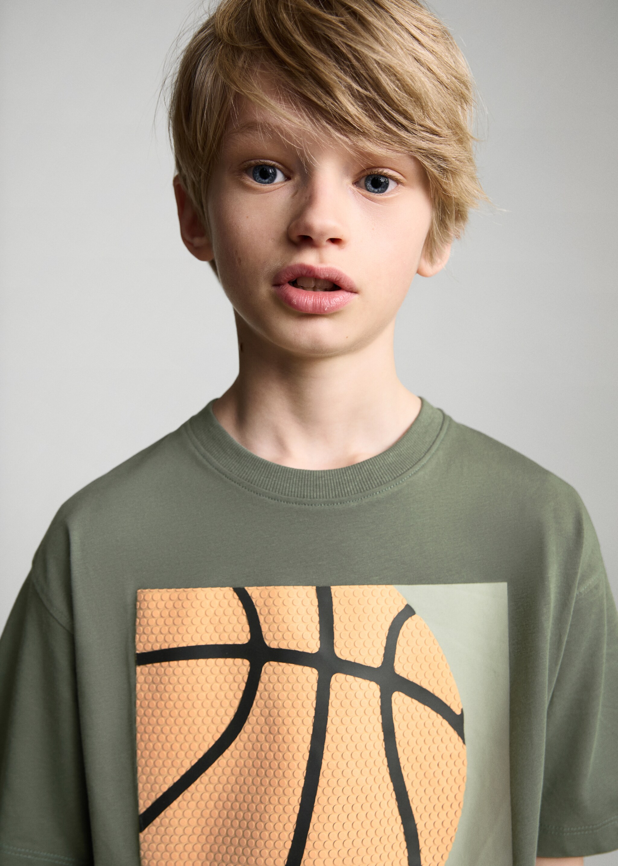 T-shirt algodão estampado - Pormenor do artigo 1