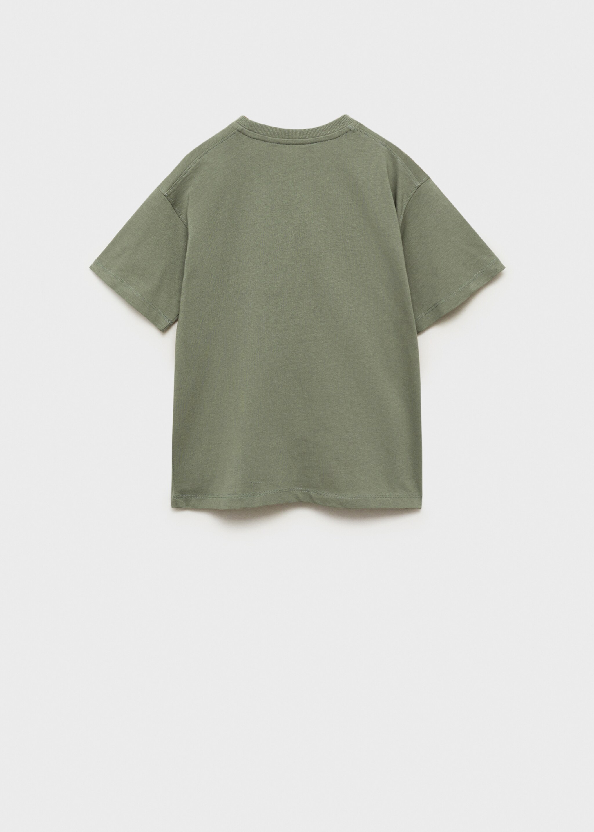 T-shirt algodão estampado - Verso do artigo