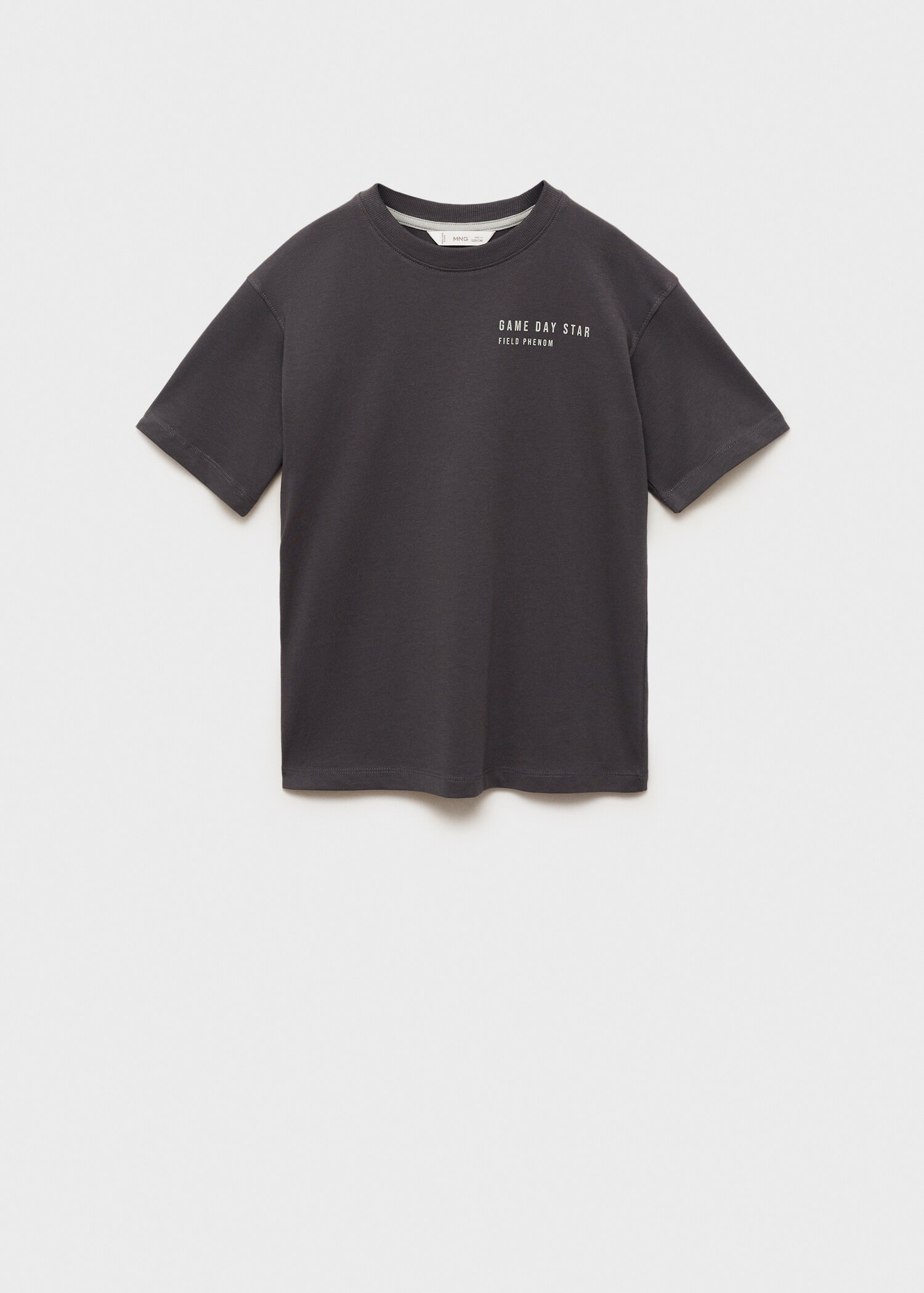 Bawełniany wzorzysty t-shirt - Artykuł bez modela/modelki