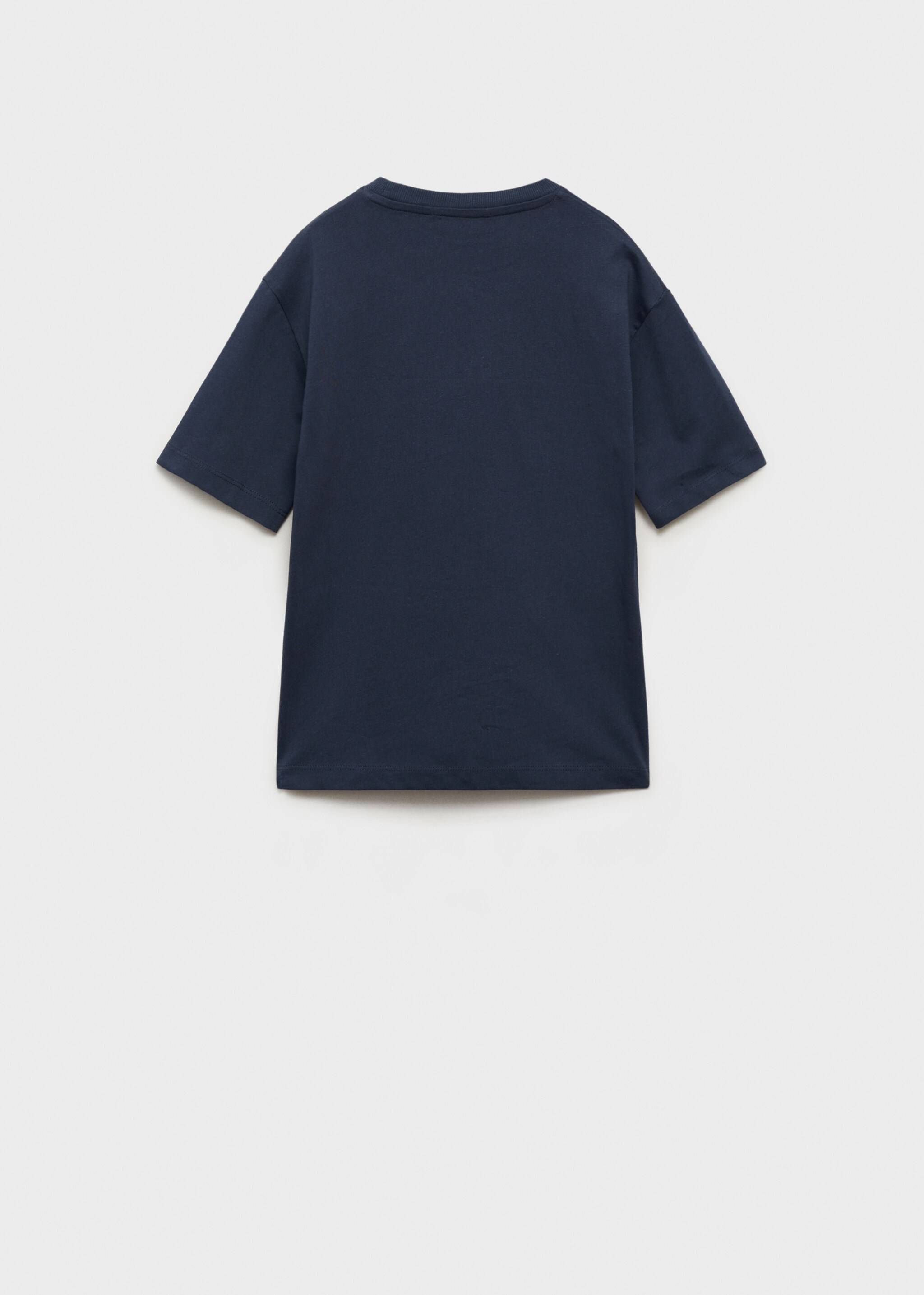 Printed cotton-blend t-shirt - Reverse of the article