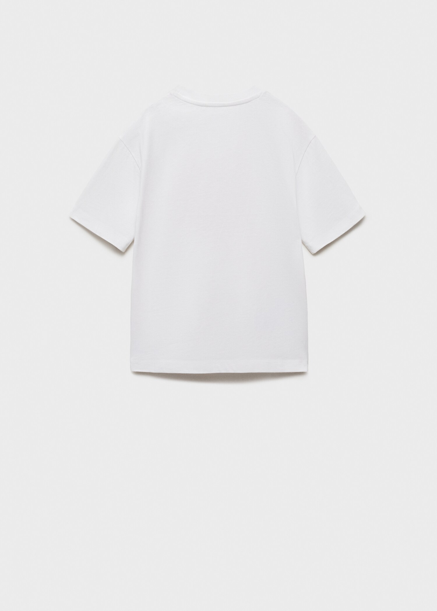 Short-sleeved printed t-shirt - Reverse of the article