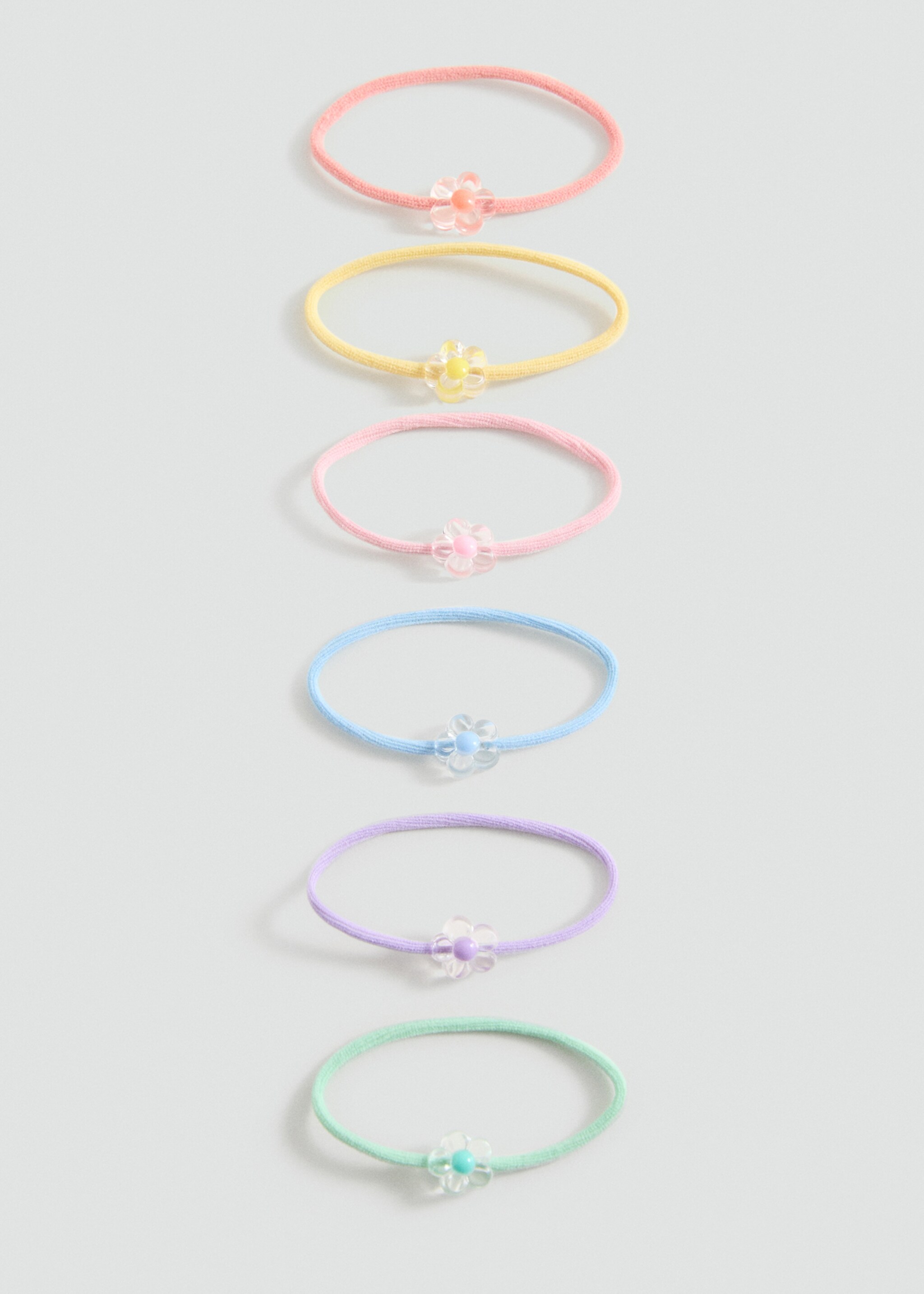 Pack 6 hair ties - Article without model