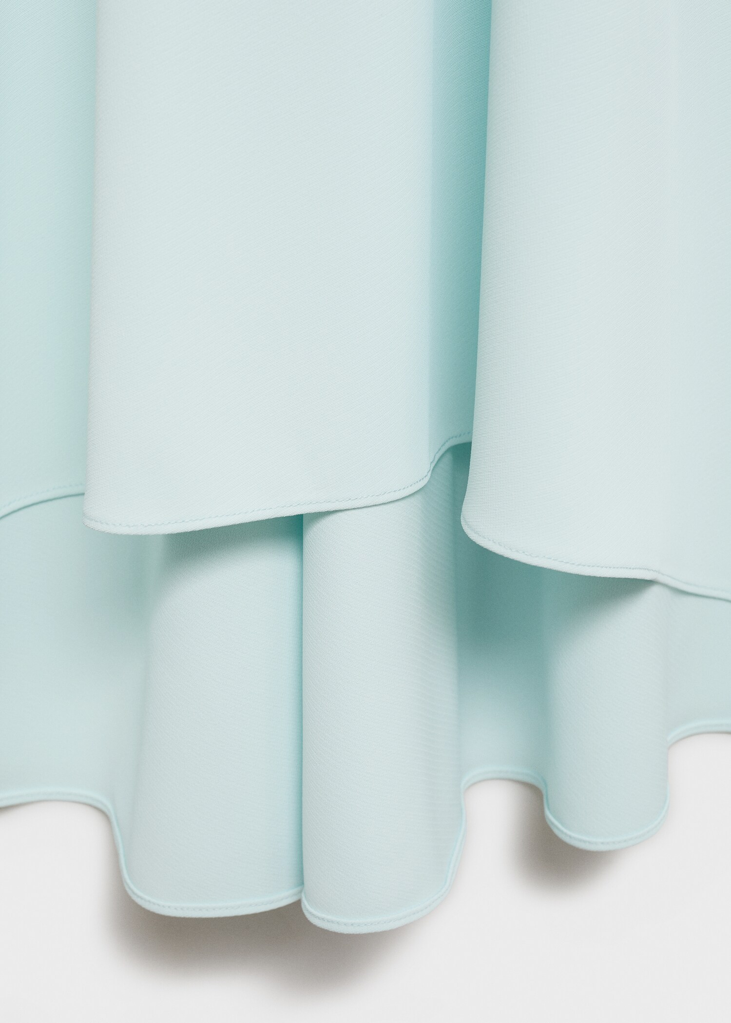 Vestido largo manga acampanada - Detalle del artículo 8