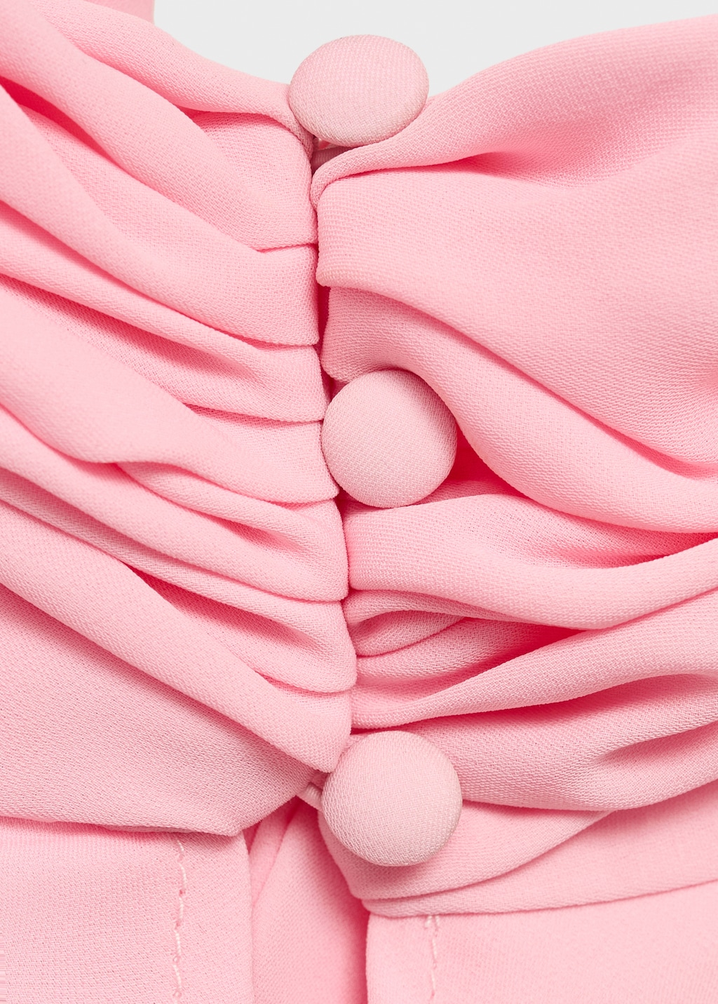 Halter dress with back opening