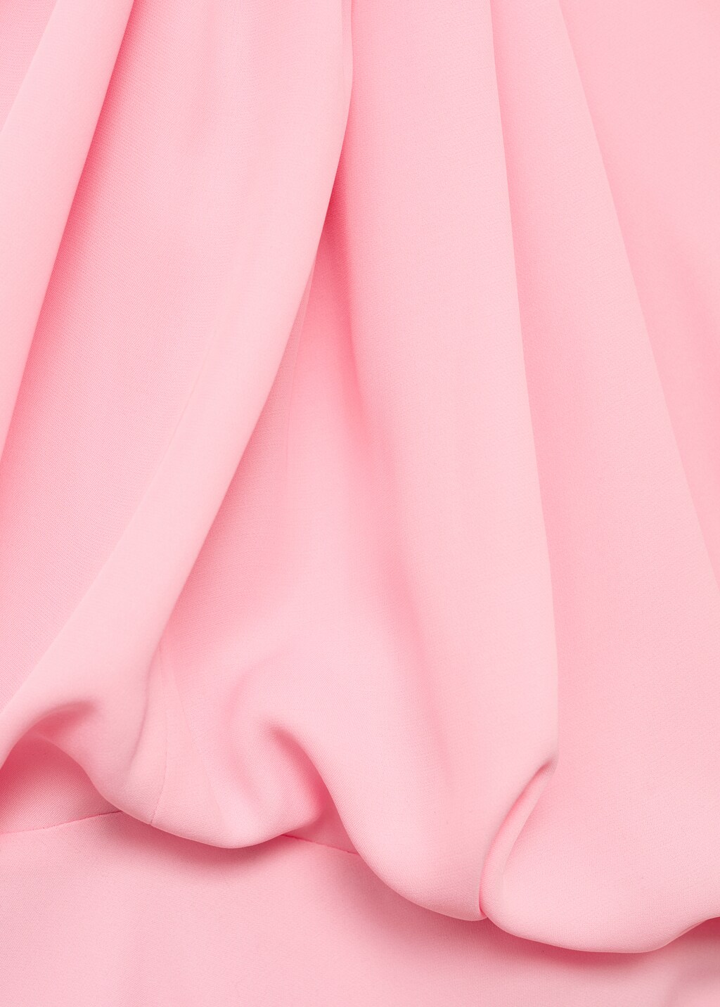 Halter dress with back opening