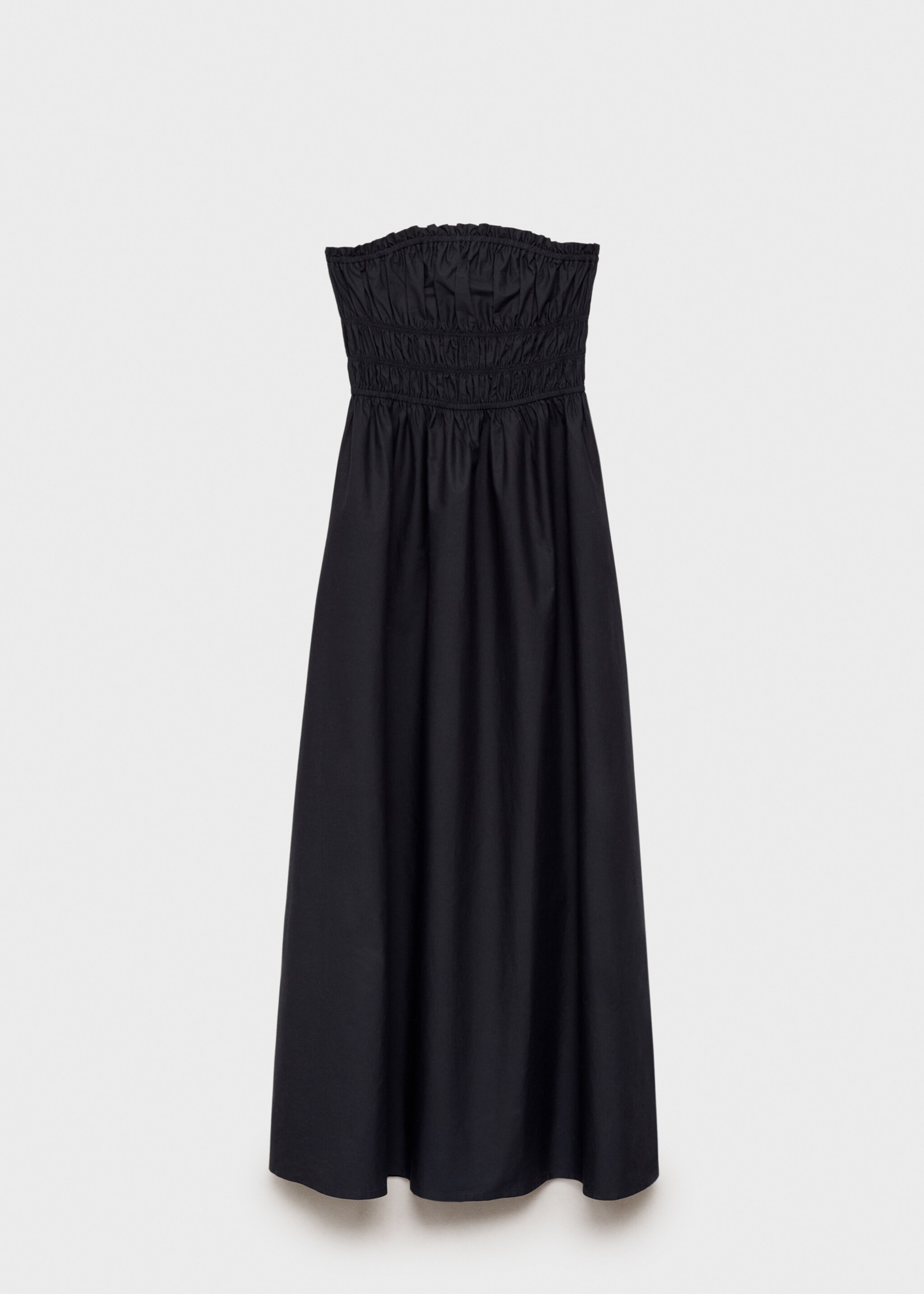 Flared dress with ruffled hem - Article without model