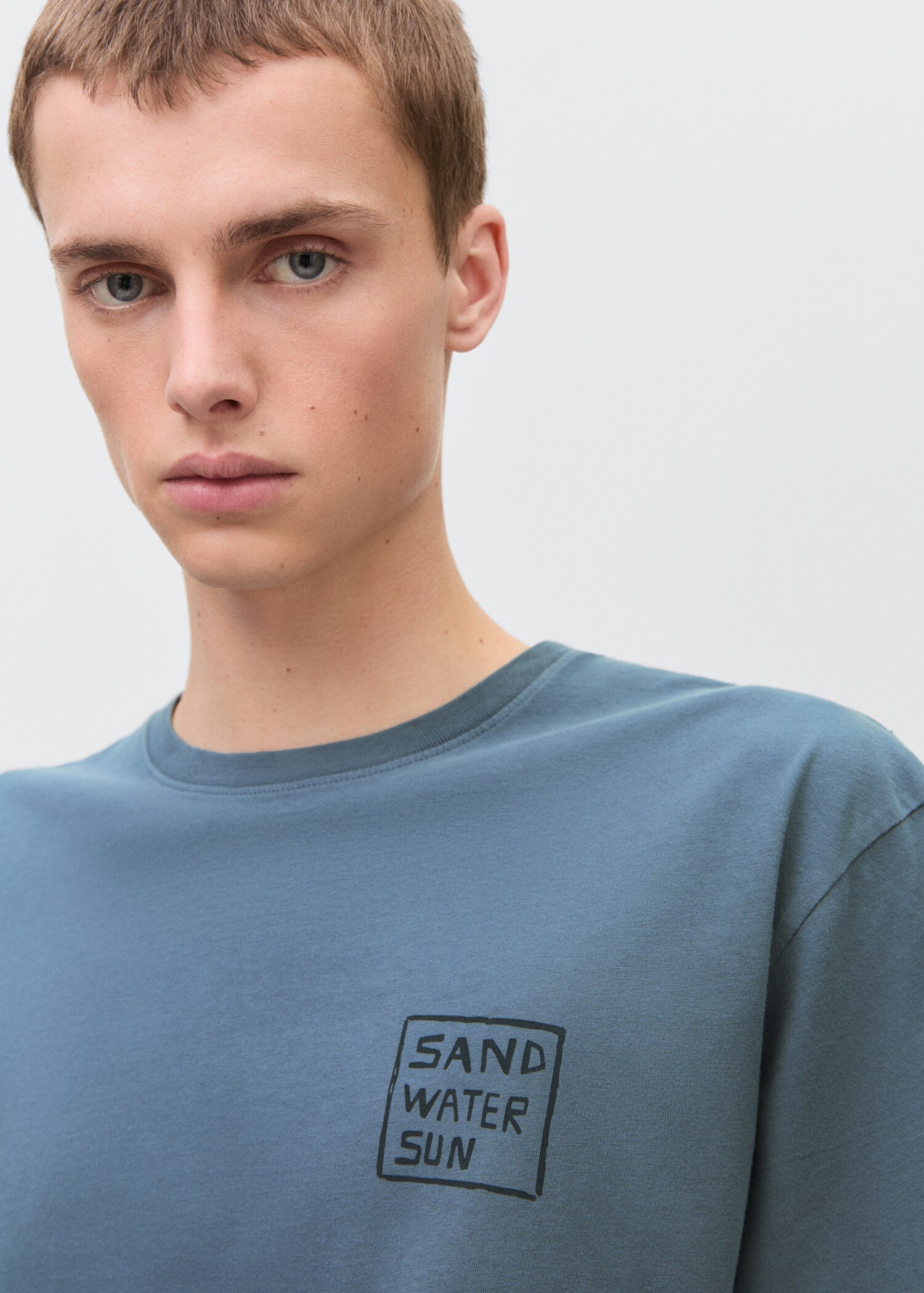 T-shirt en coton imprimé - Détail de l'article 1