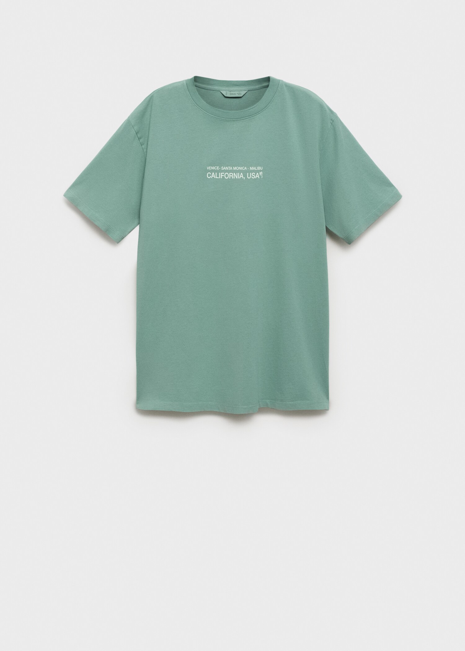 Message cotton T-shirt - Article without model