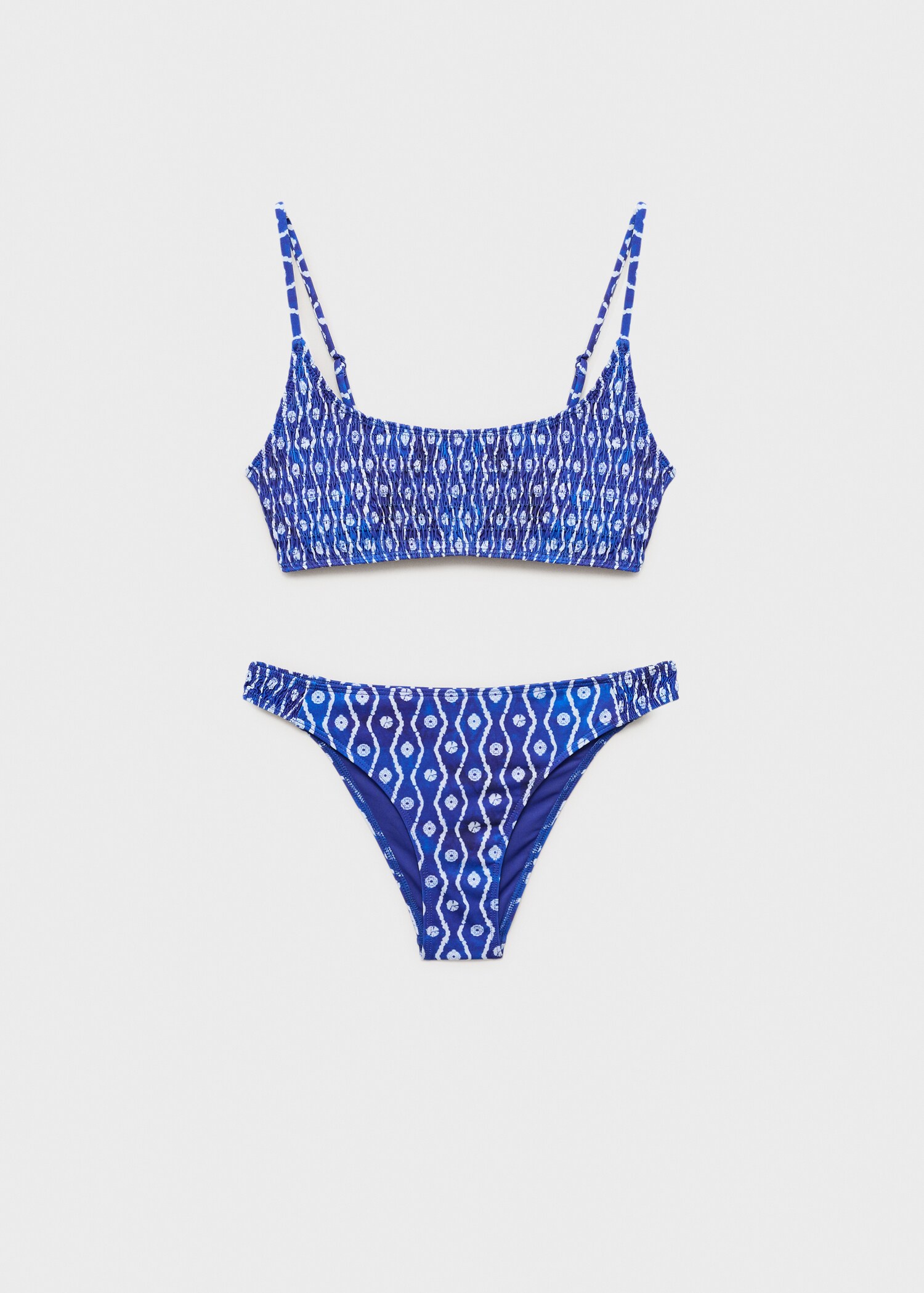 Bikini imprimé froncé - Article sans modèle