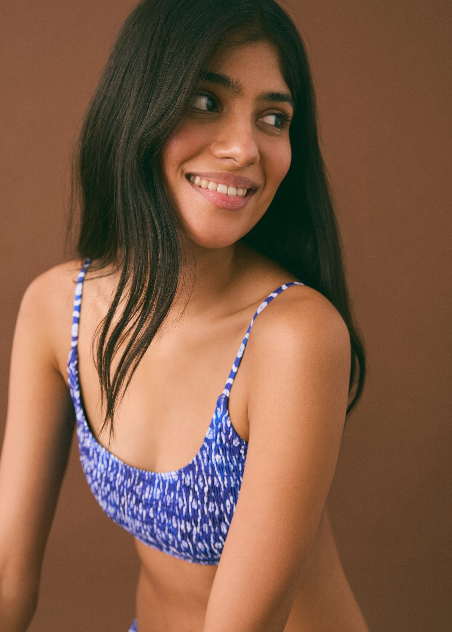 Bikini imprimé froncé - Détail de l'article 1