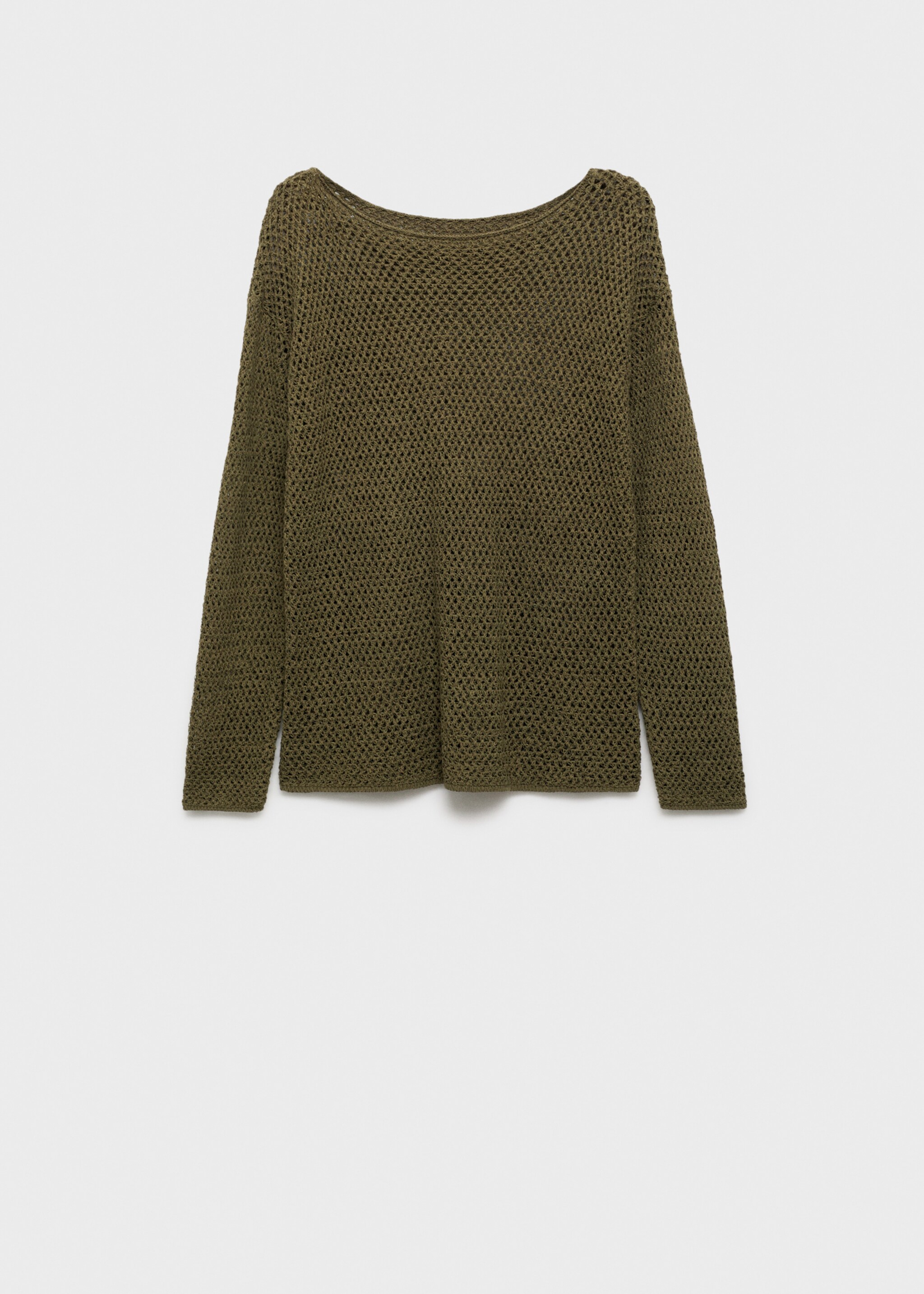 Jersey cuello barco punto calado - Artículo sin modelo