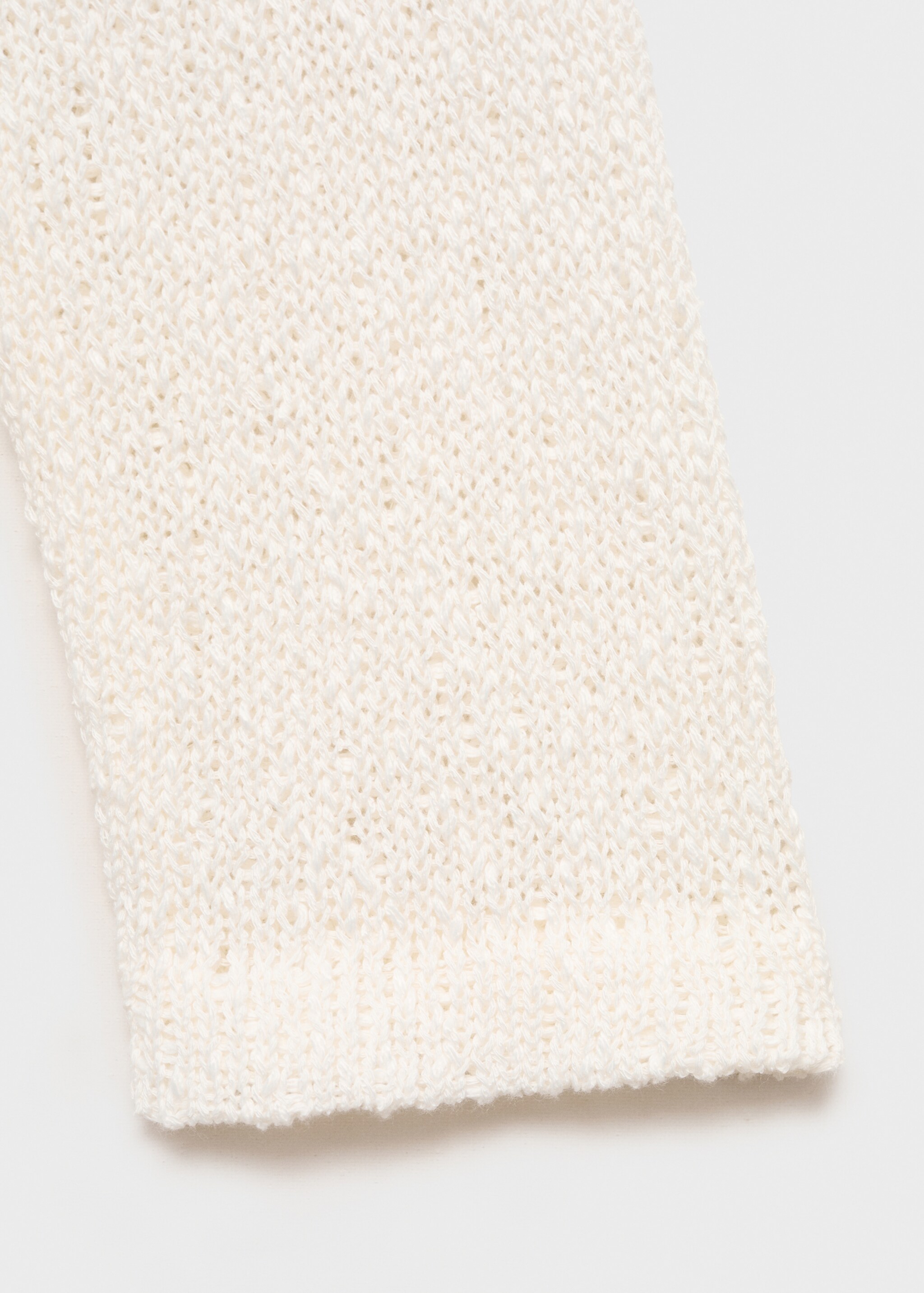 Textured knit sweater - Details of the article 0