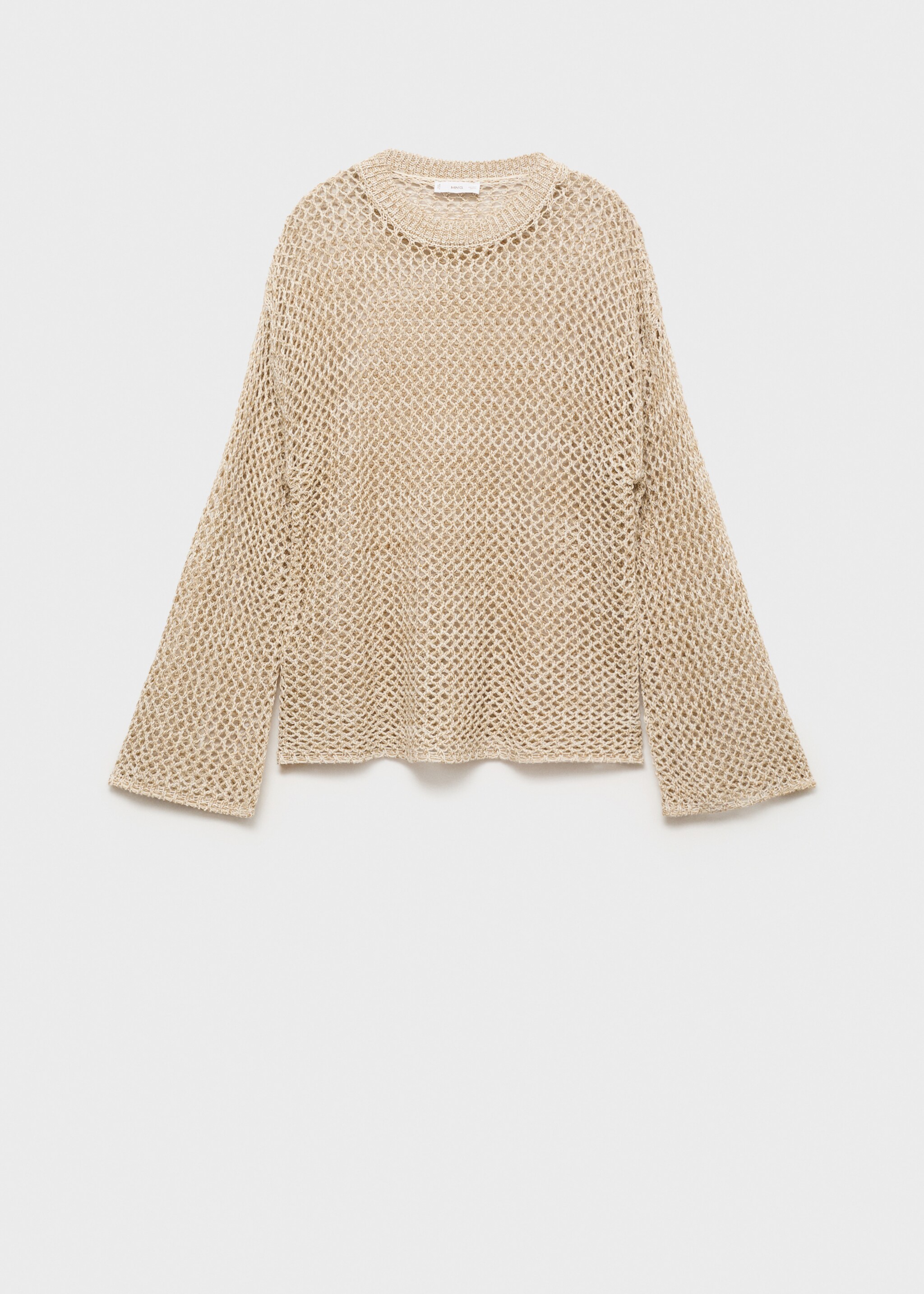 Openwork knit sweater - Article without model