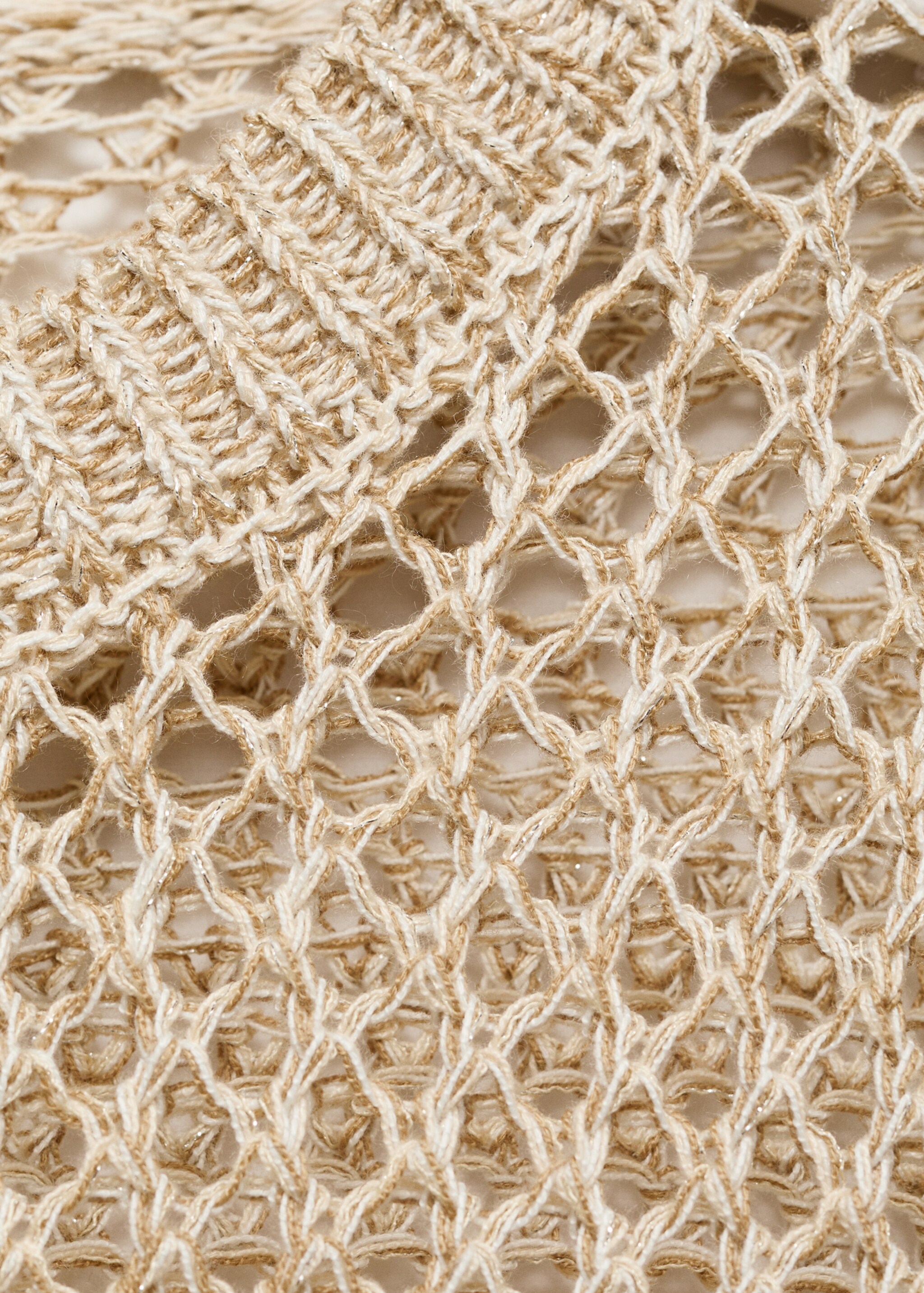 Openwork knit sweater - Details of the article 8