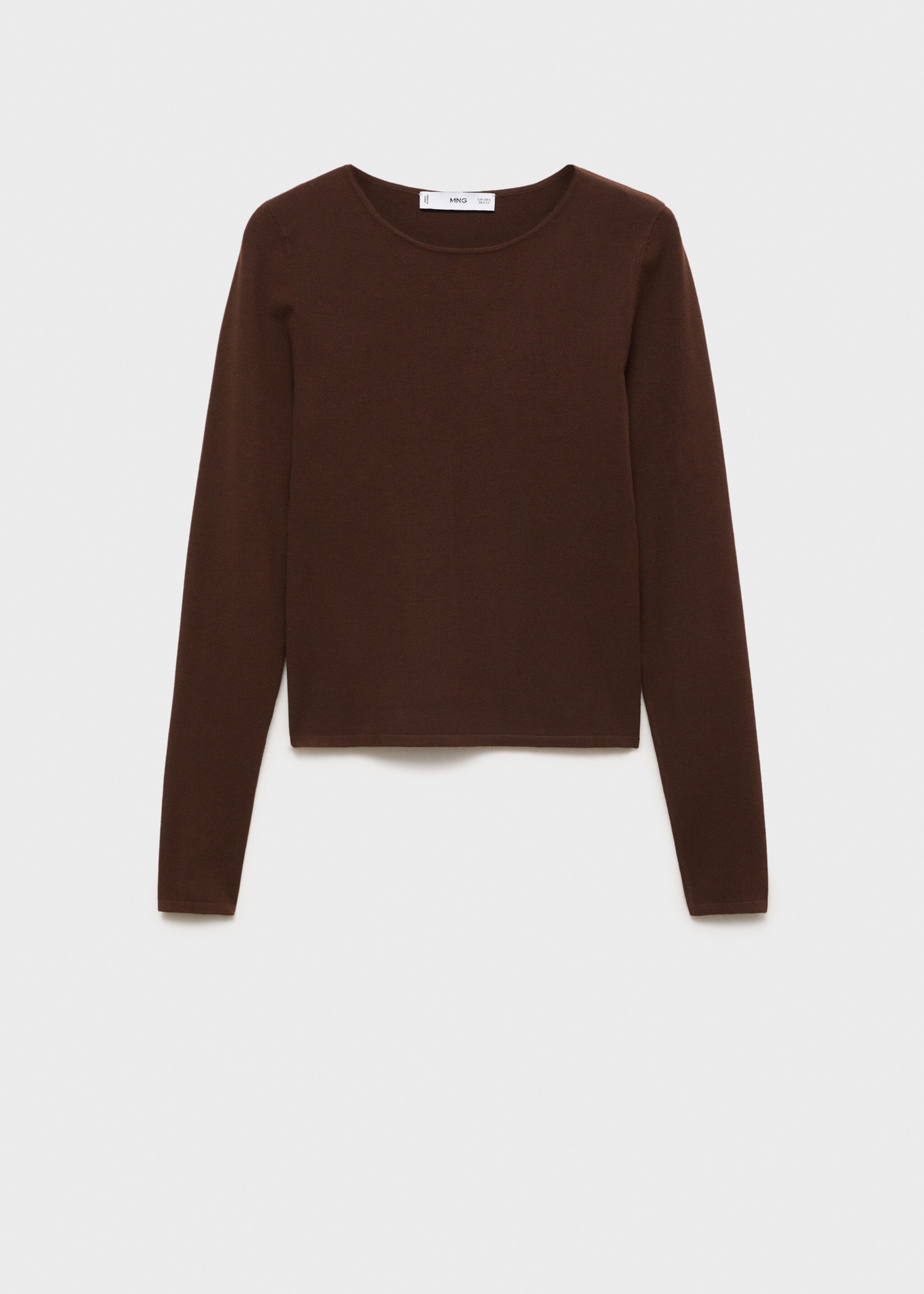 Figurbetonter Feinstrickpullover - Artikel ohne Model
