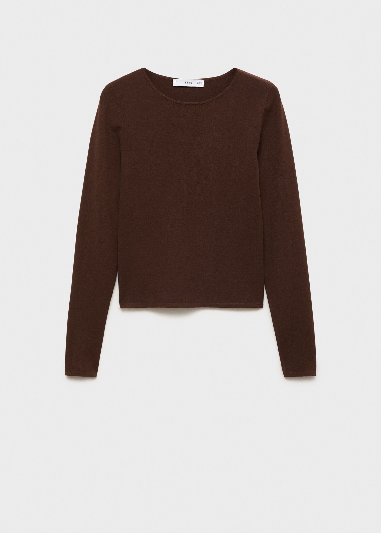 Figurbetonter Feinstrickpullover - Artikel ohne Model