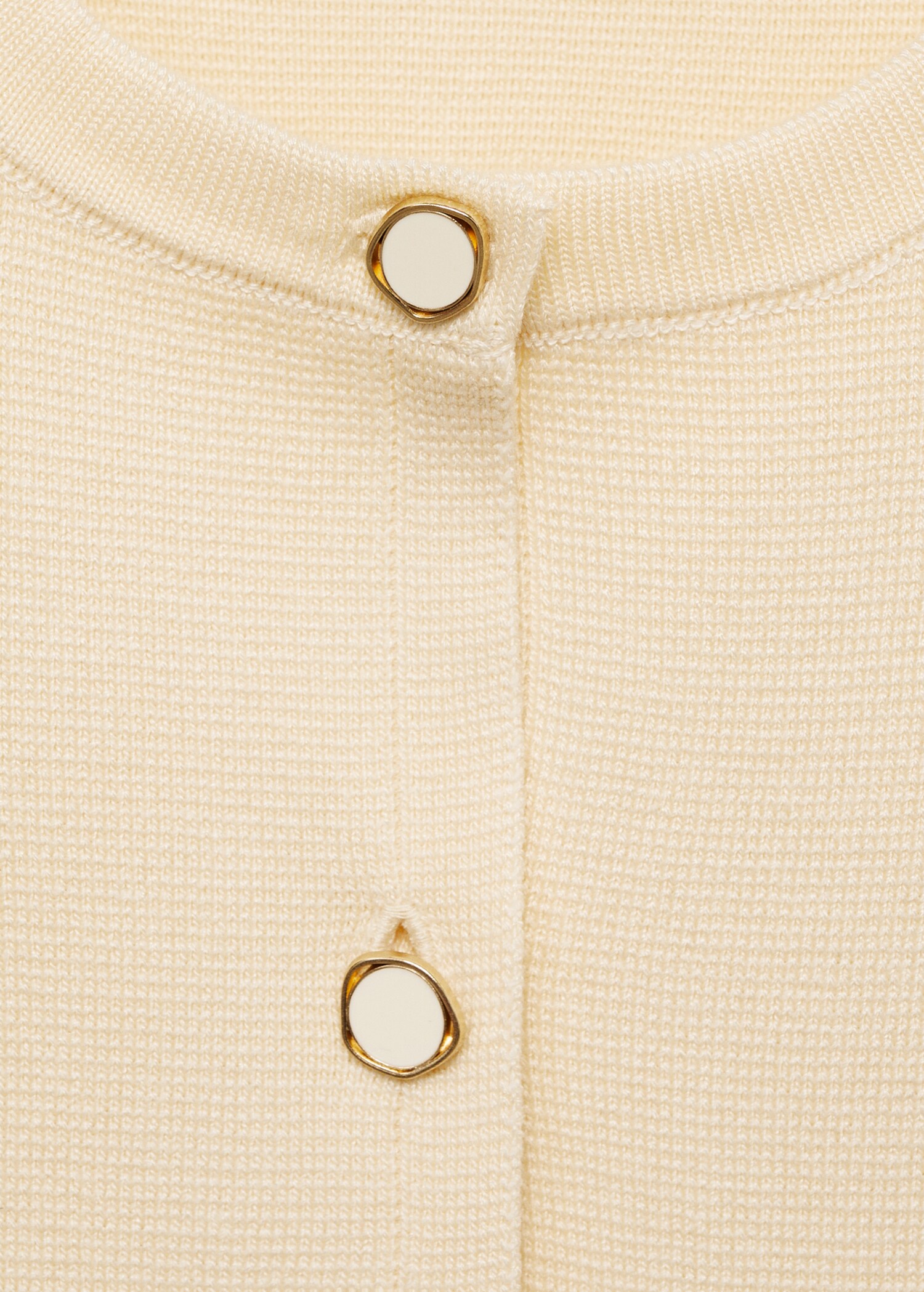 Gilet maille fine boutons - Détail de l'article 0