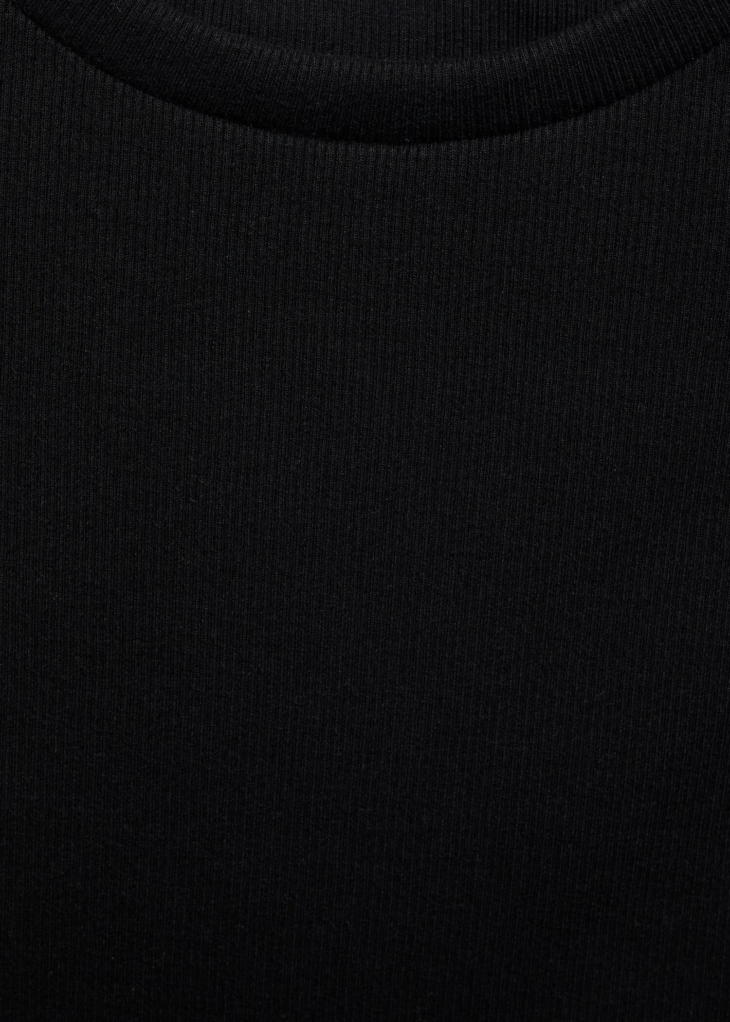Ribbed t-shirt with die-cut trim - Details of the article 8