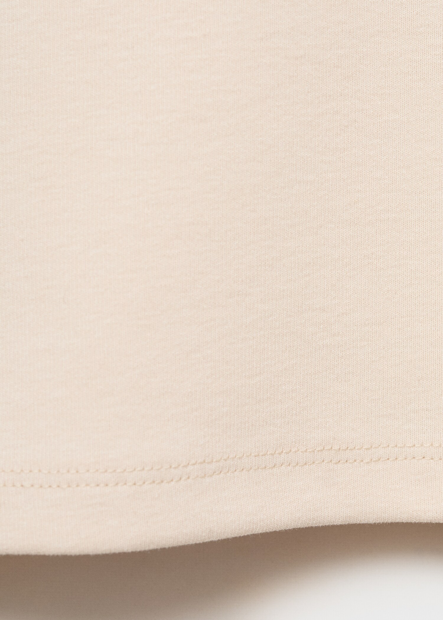 T-shirt in misto cotone a maniche corte - Dettaglio dell'articolo 0