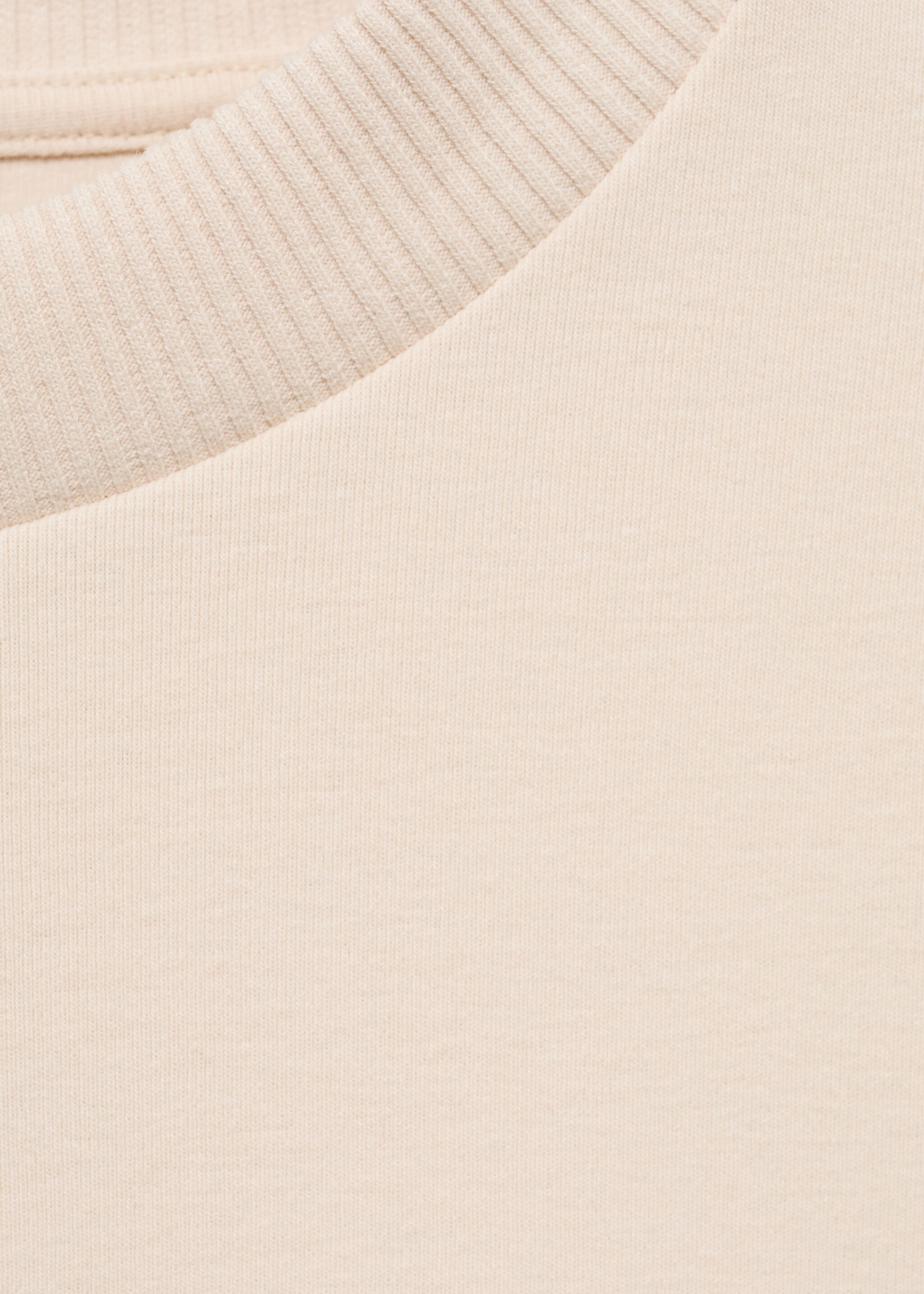 Short-sleeved cotton-blend t-shirt - Details of the article 8