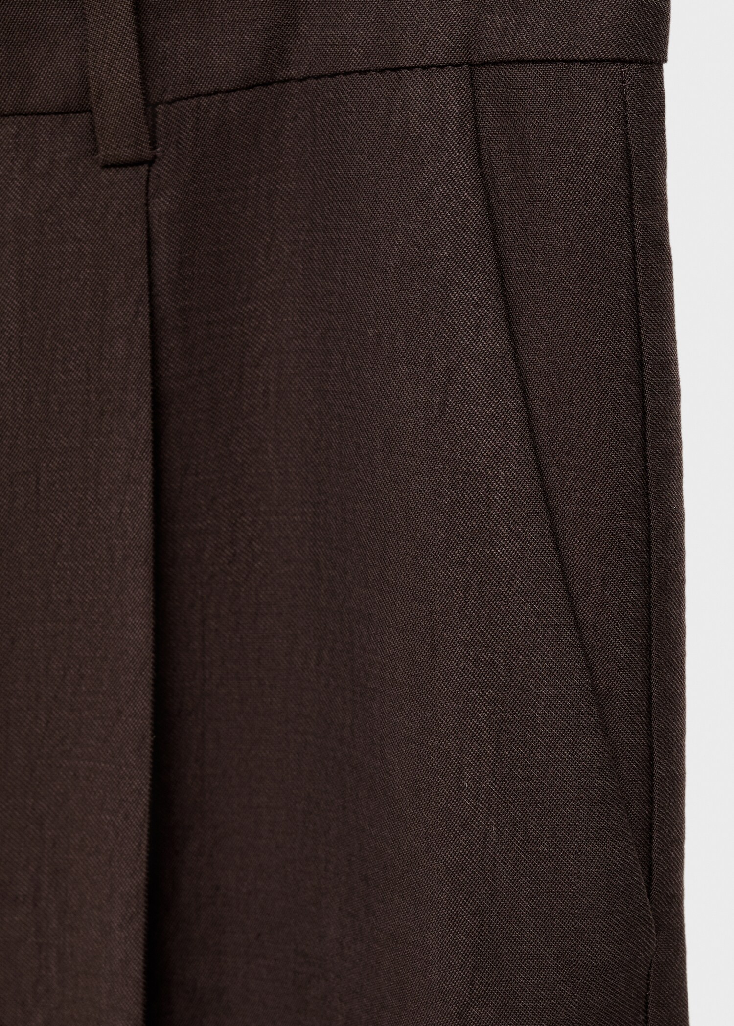 Pantalon droit costume lyocell - Détail de l'article 0