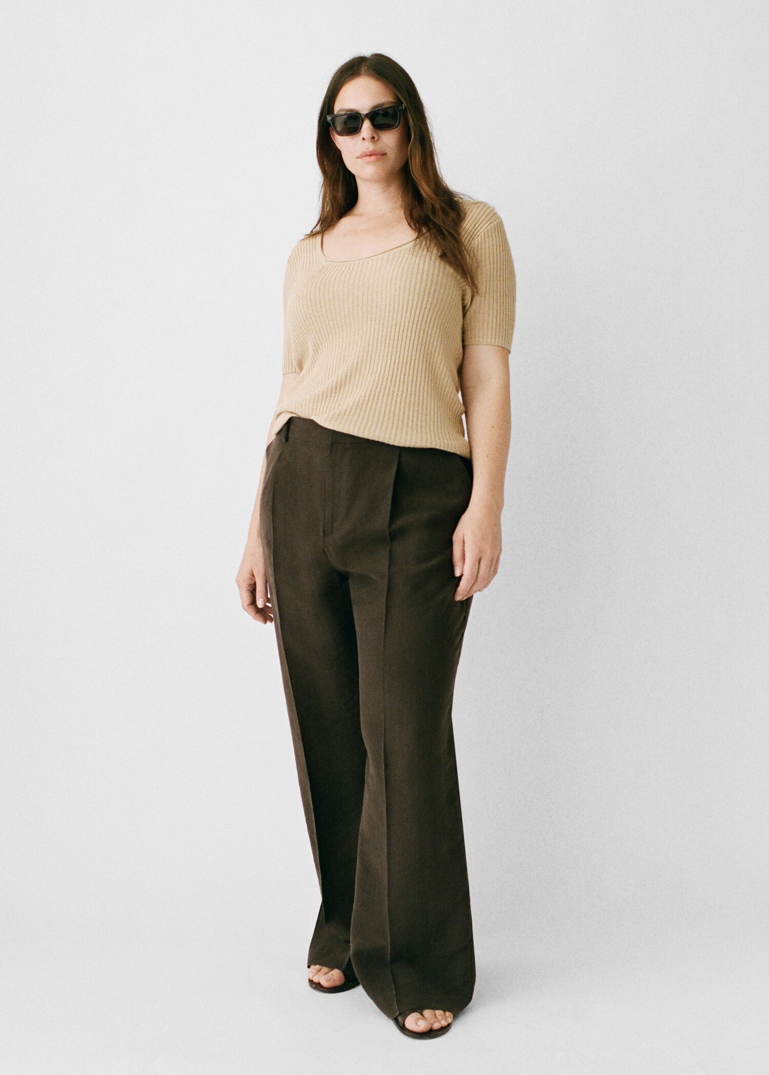 Pantalon droit costume lyocell - Détail de l'article 7